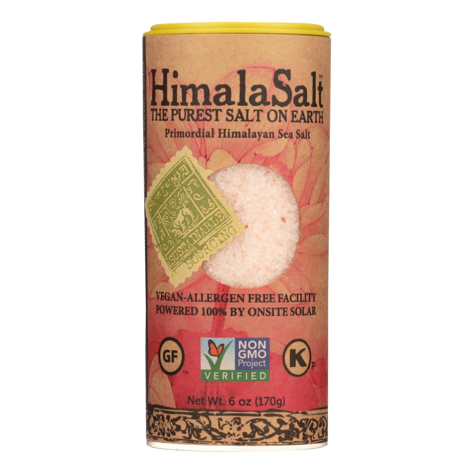 Original Salt Himalasalt Primordial Himalayan Sea Salt - Fine Grain - Shaker - 6 Oz