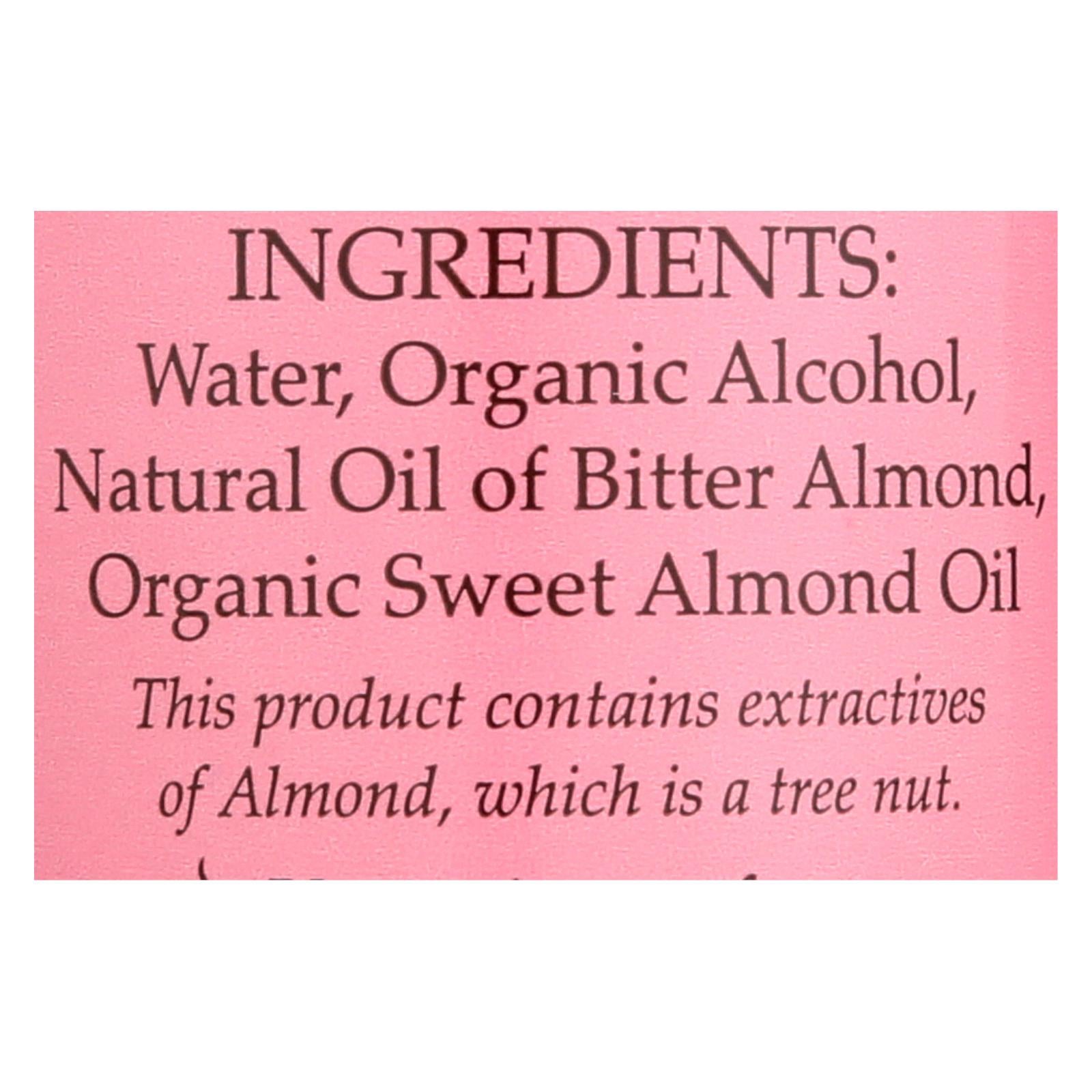 Flavorganics Extract - Organic - Almond - 2 Oz - Case Of 12