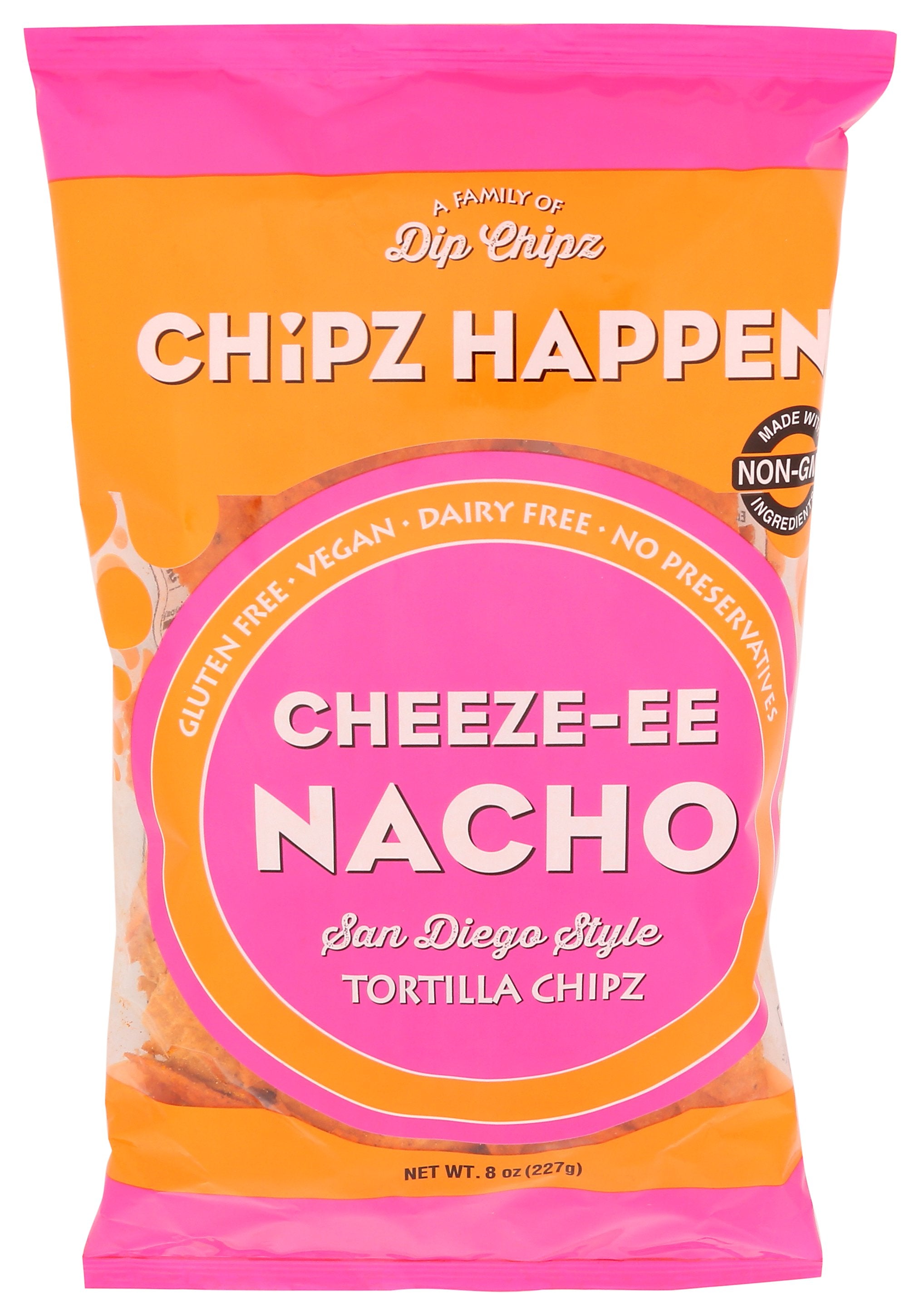 CHIPZ HAPPEN CHIP TORTILLA NACHO DF - Case of 12