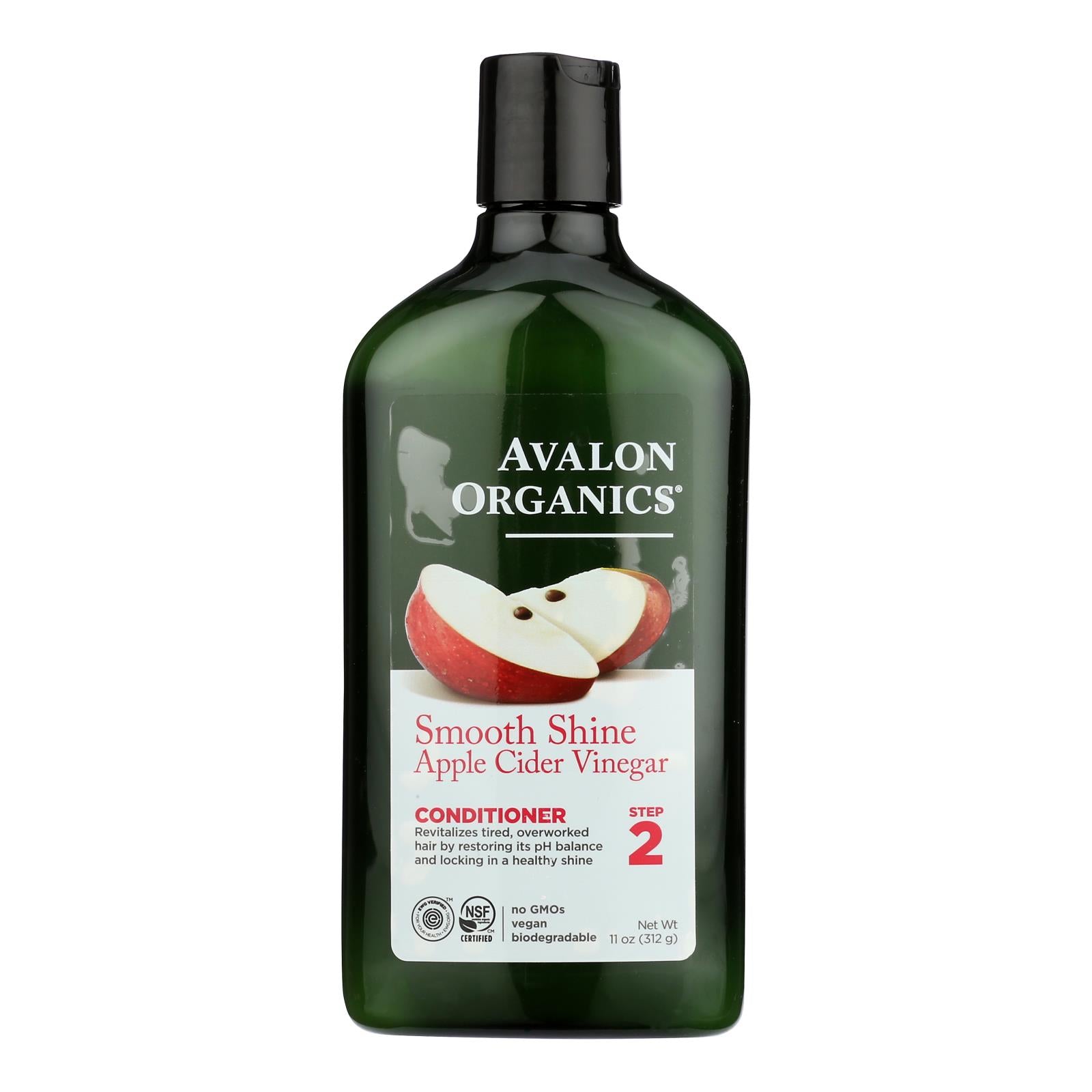 Avalon Conditioner - Smoothing - Apple Cider Vinegar - 11 Oz