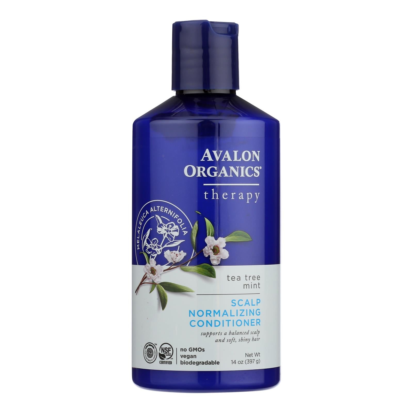 Avalon Organics Treatment Conditioner Tea Tree Mint - 14 Fl Oz
