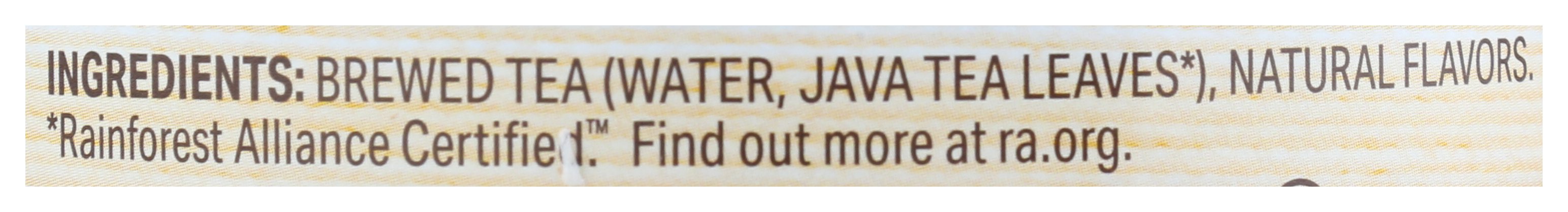 TEJAVA TEA BLACK PEACH UNSWEET - Case of 12