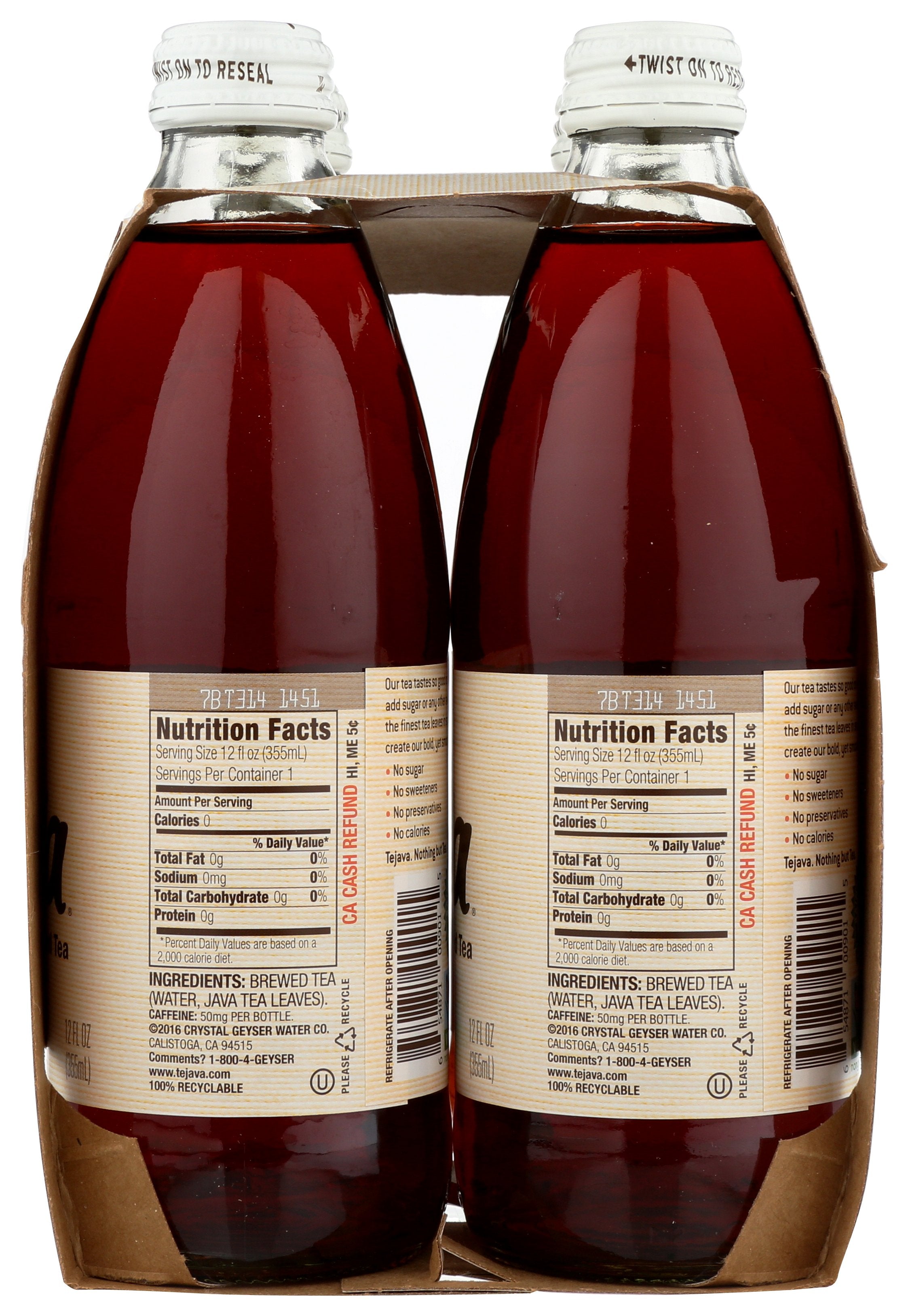 TEJAVA TEA JAVA BTL 4PK - Case of 6