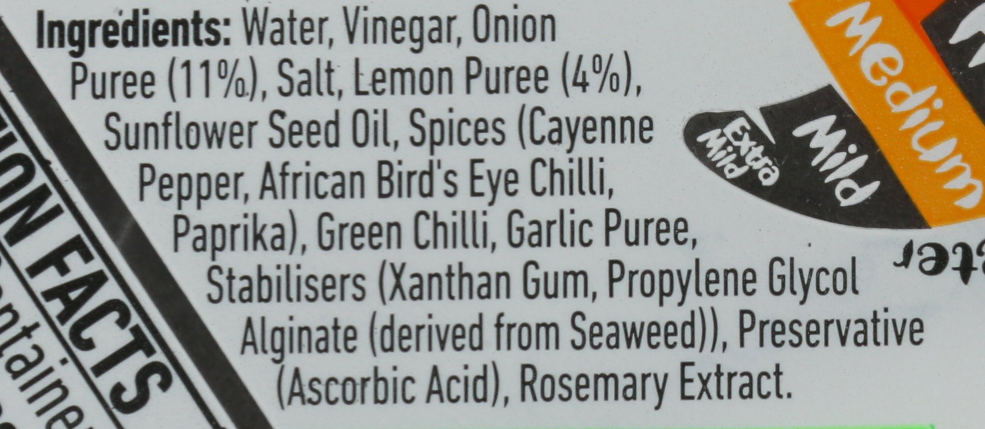 NANDO SAUCE PERI PERI MEDIUM - Case of 6