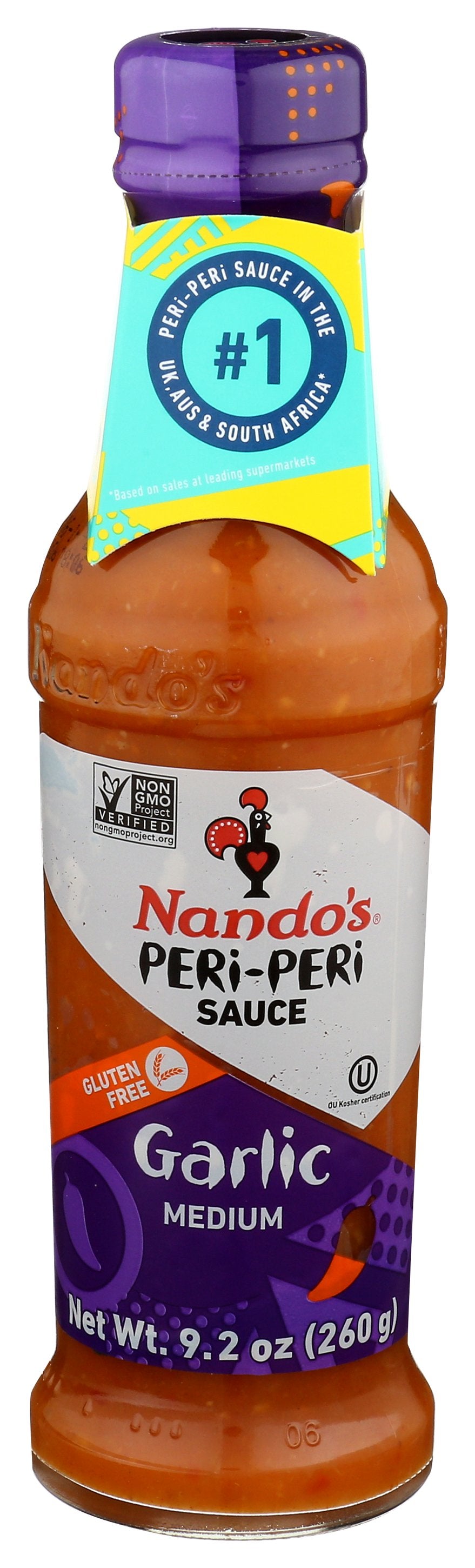 NANDO SAUCE GARLIC PERI PERI - Case of 6