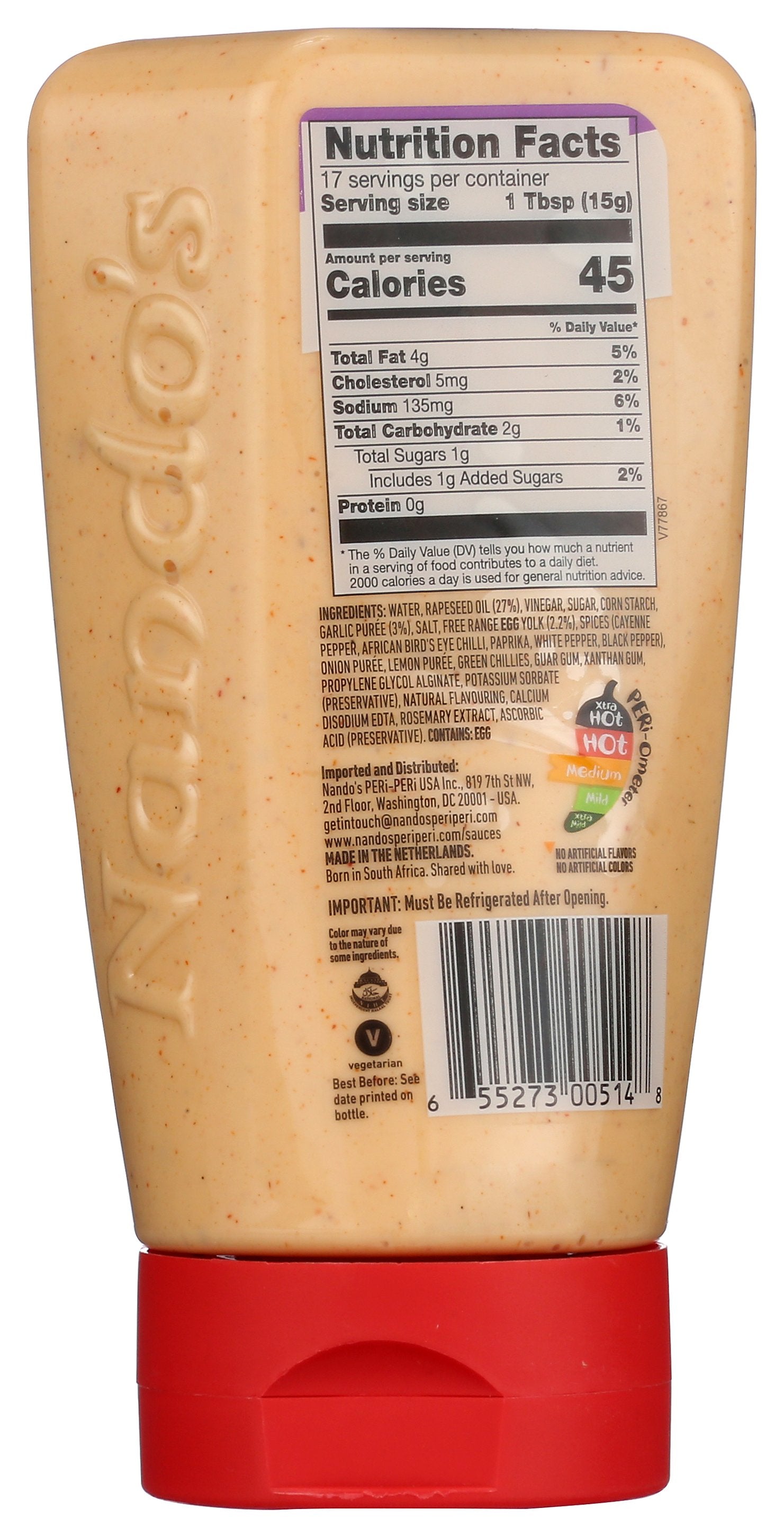 NANDO PERINAISE GARLIC SQUEEZE - Case of 6