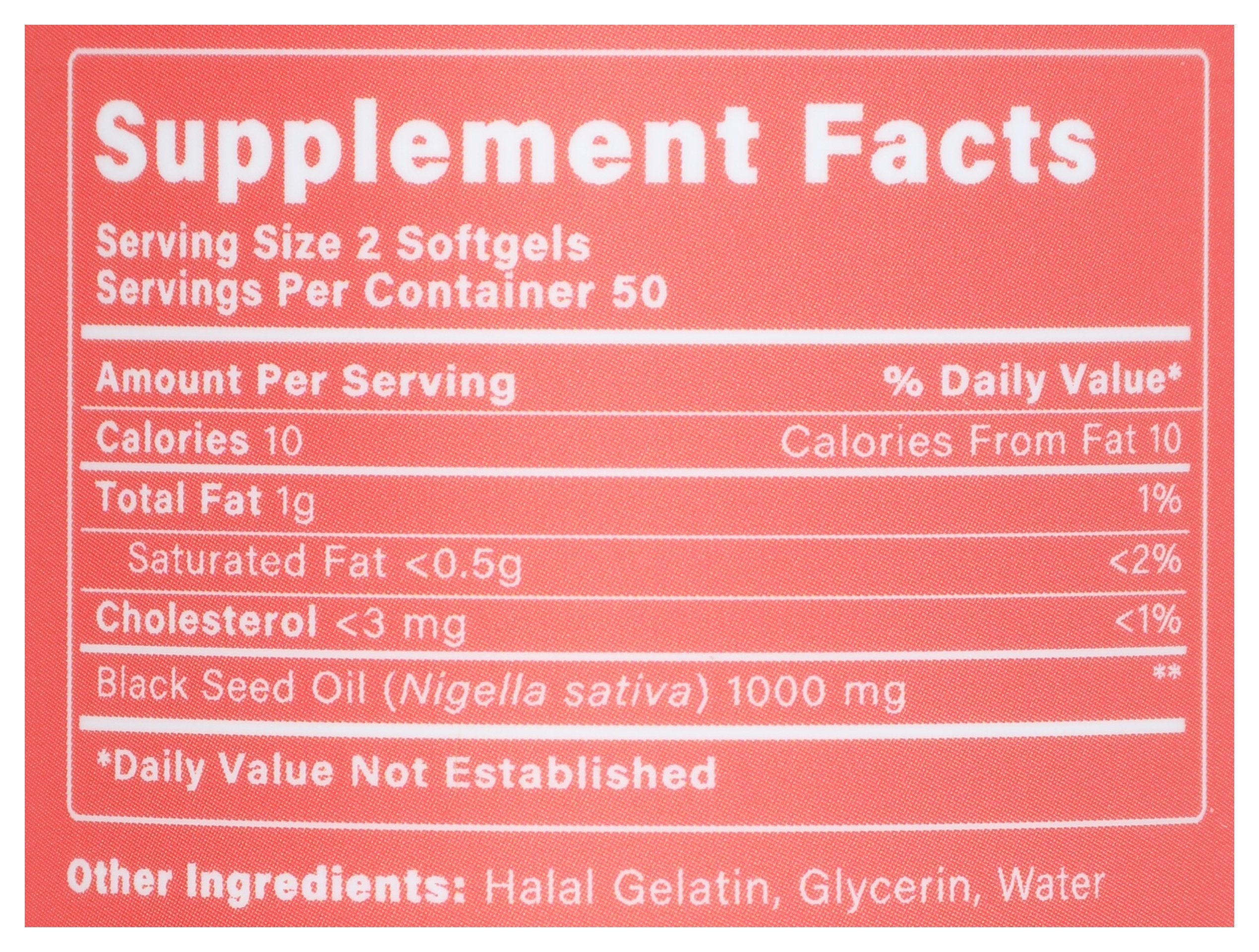 HEALTH LOGICS OIL BLK SEED HEXANE FR GE - Case of 3