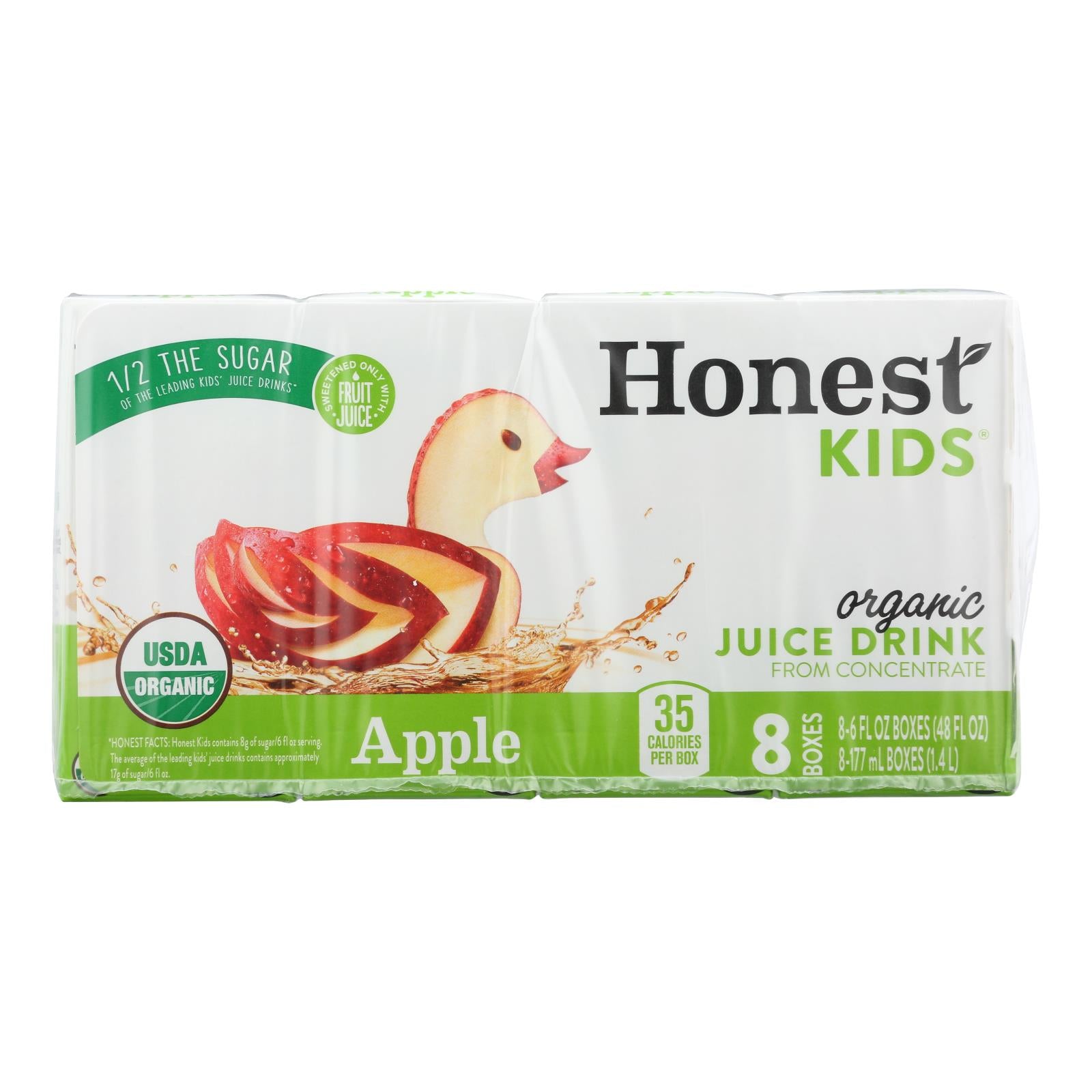Honest Kids - Juice Drink Apple - Case of 5 - 8/6 OZ