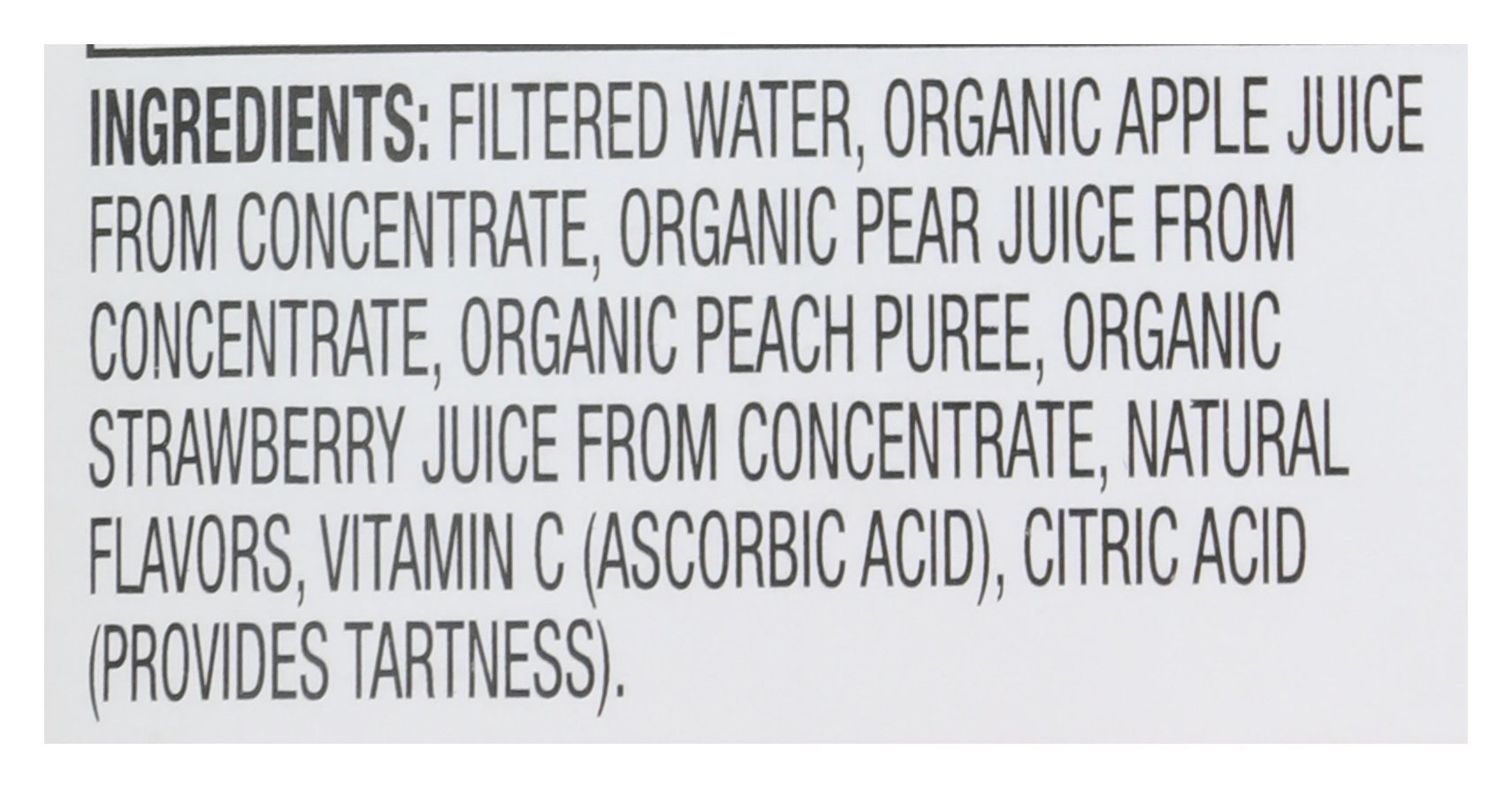 HONEST KIDS JUICE STRWBRRY PCHY KN K - Case of 5