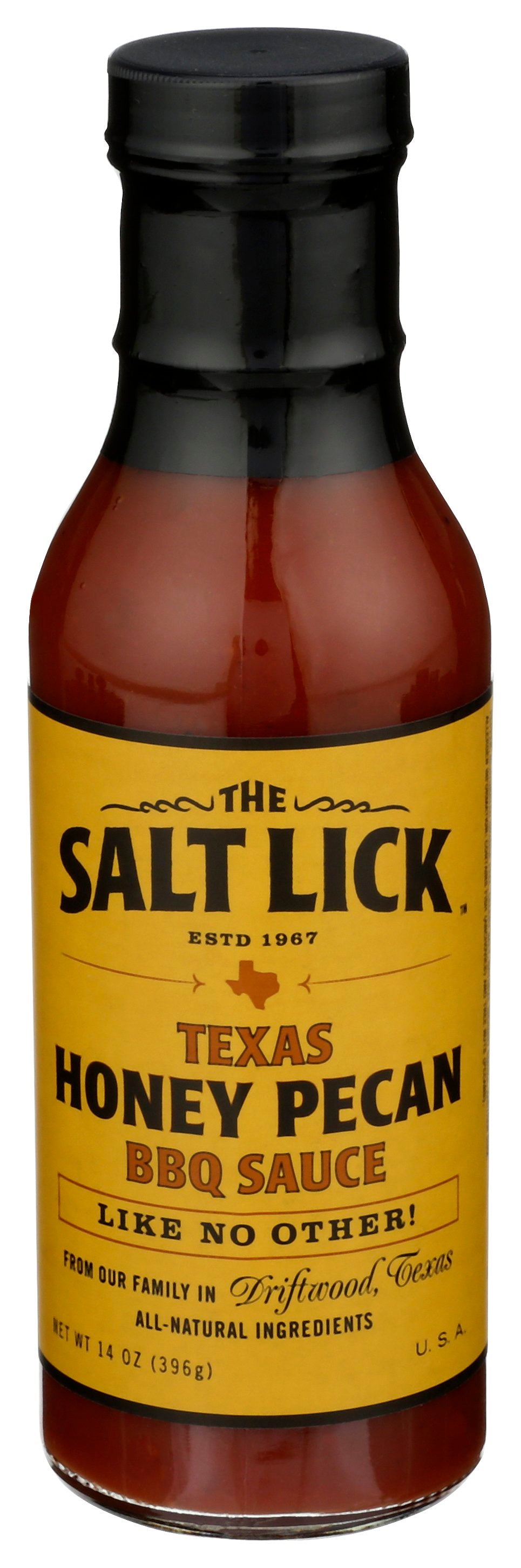 SALT LICK SAUCE BBQ HONEY PECAN - Case of 6