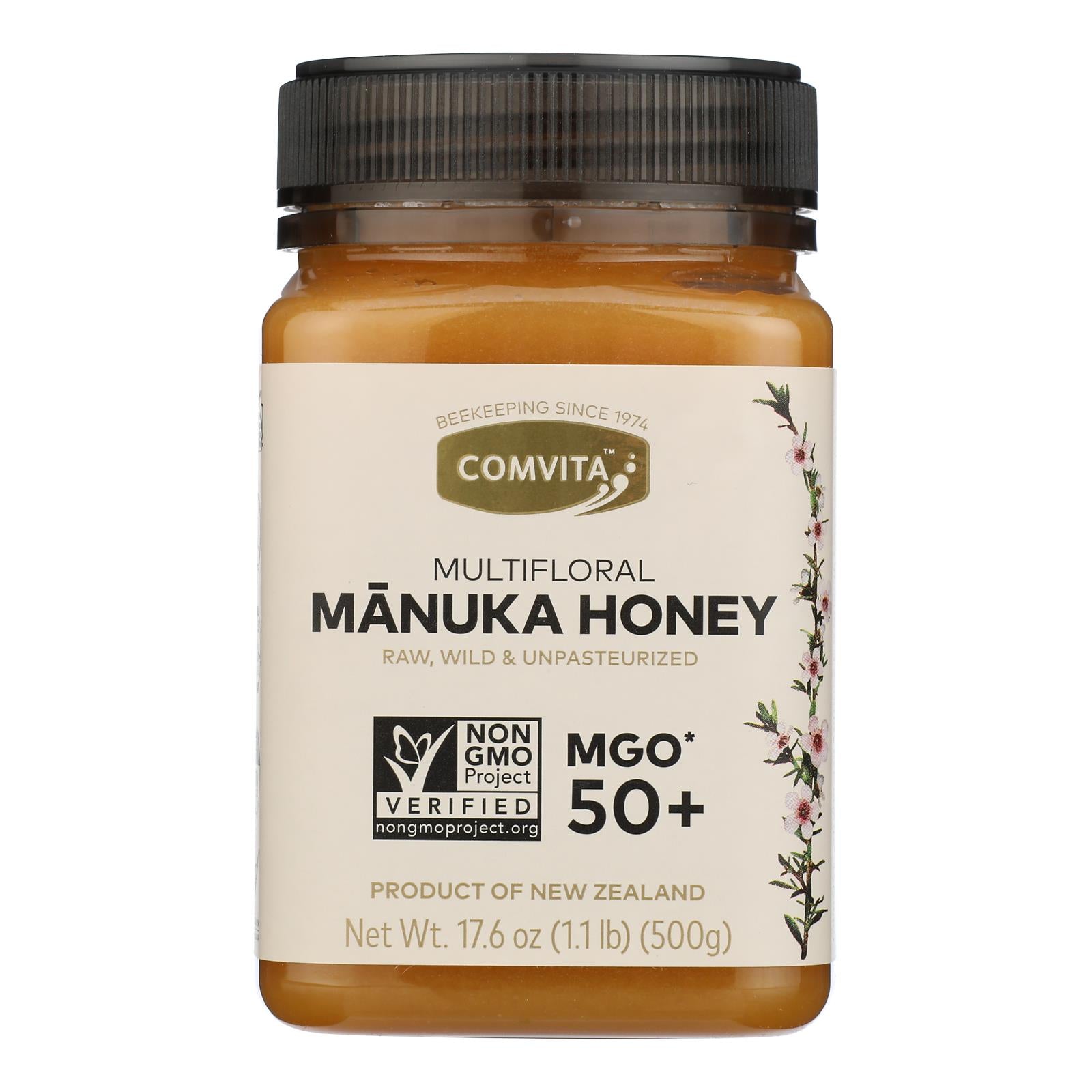 Comvita - Mgo 50+ Raw Manuka Honey - 1 Each-17.6 Oz