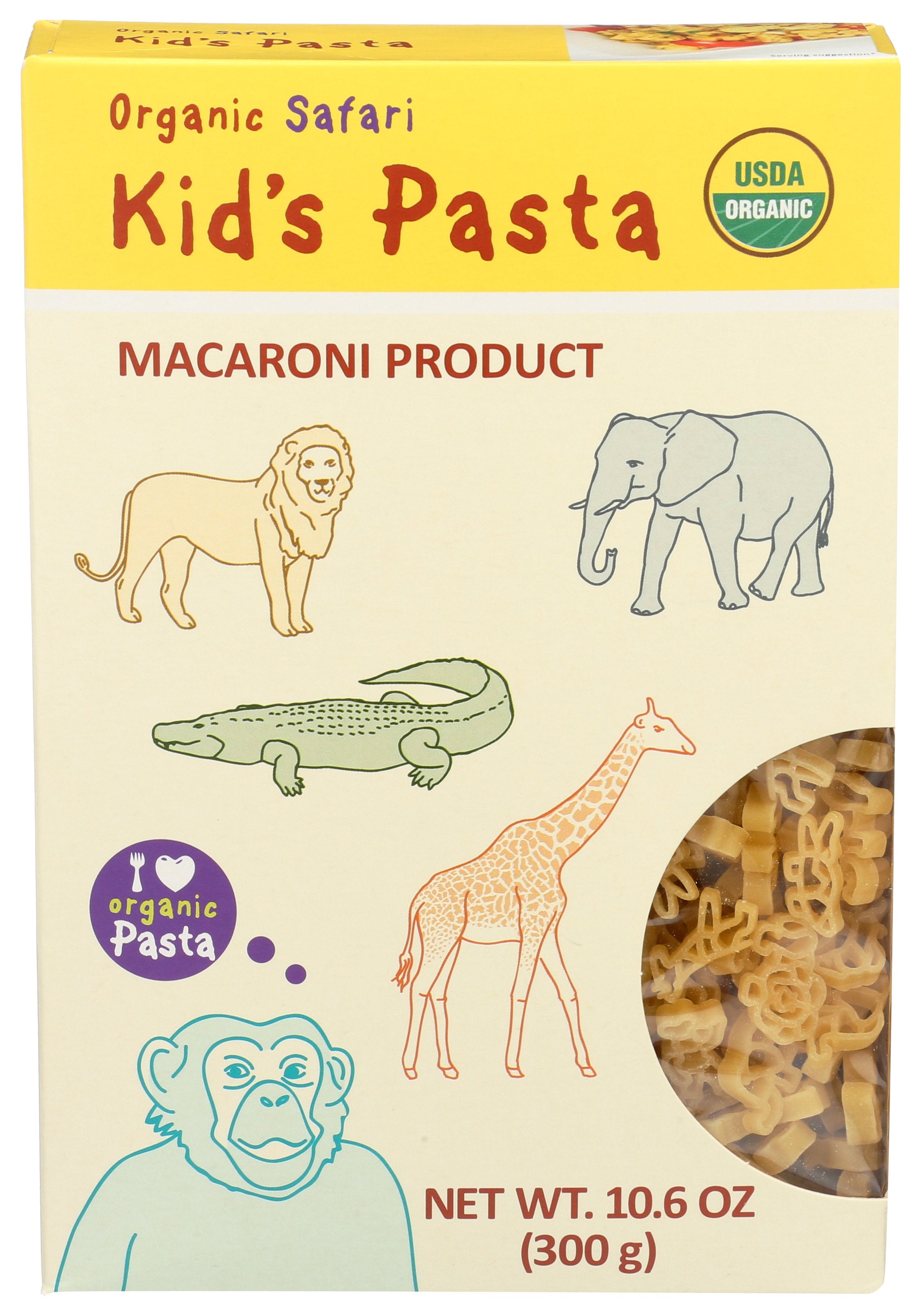 ALB GOLD PASTA KIDS SAFARI SHPS OR - Case of 12