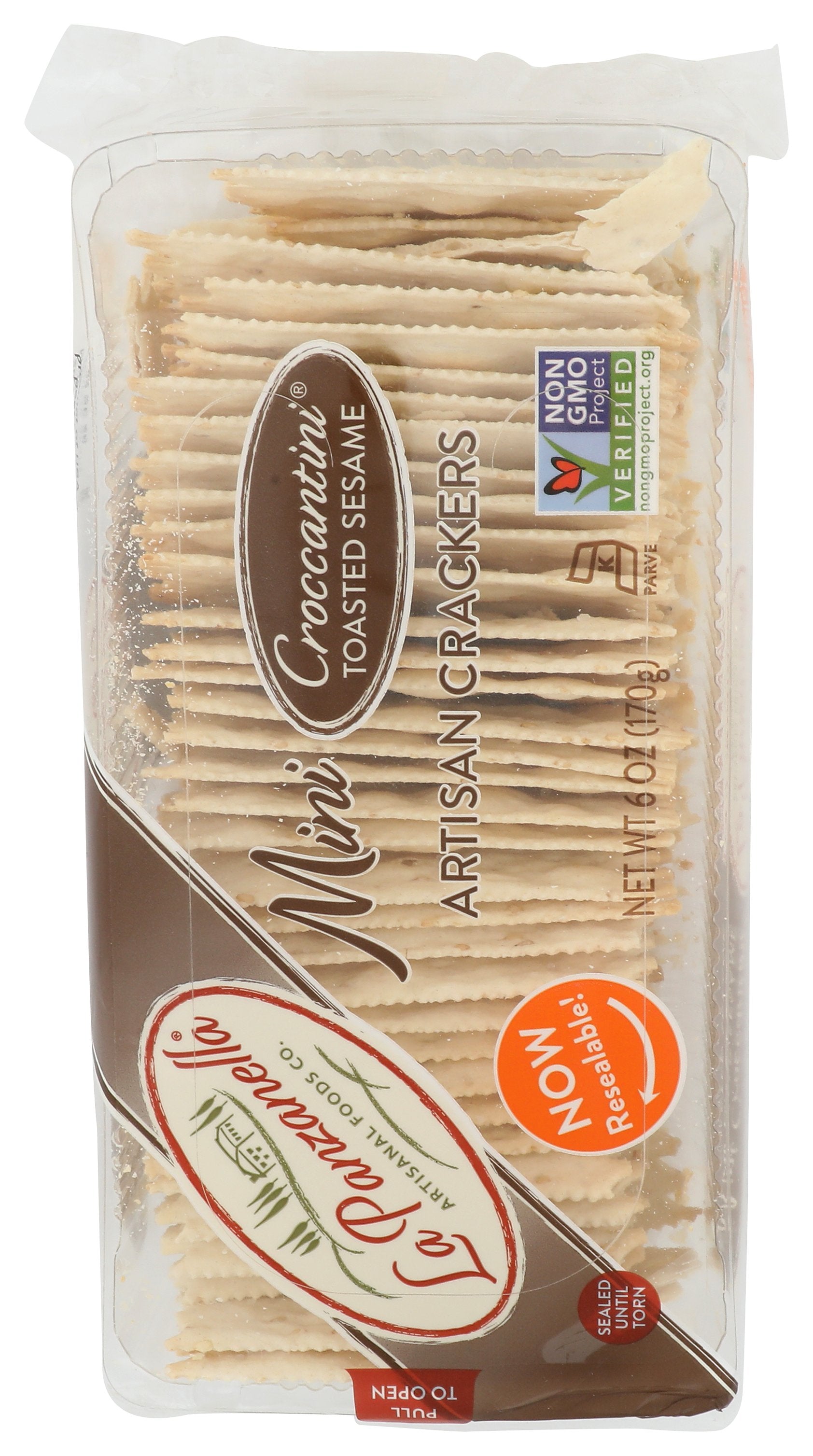 LA PANZANELLA CROCCANTINI SESAME MINI - Case of 12