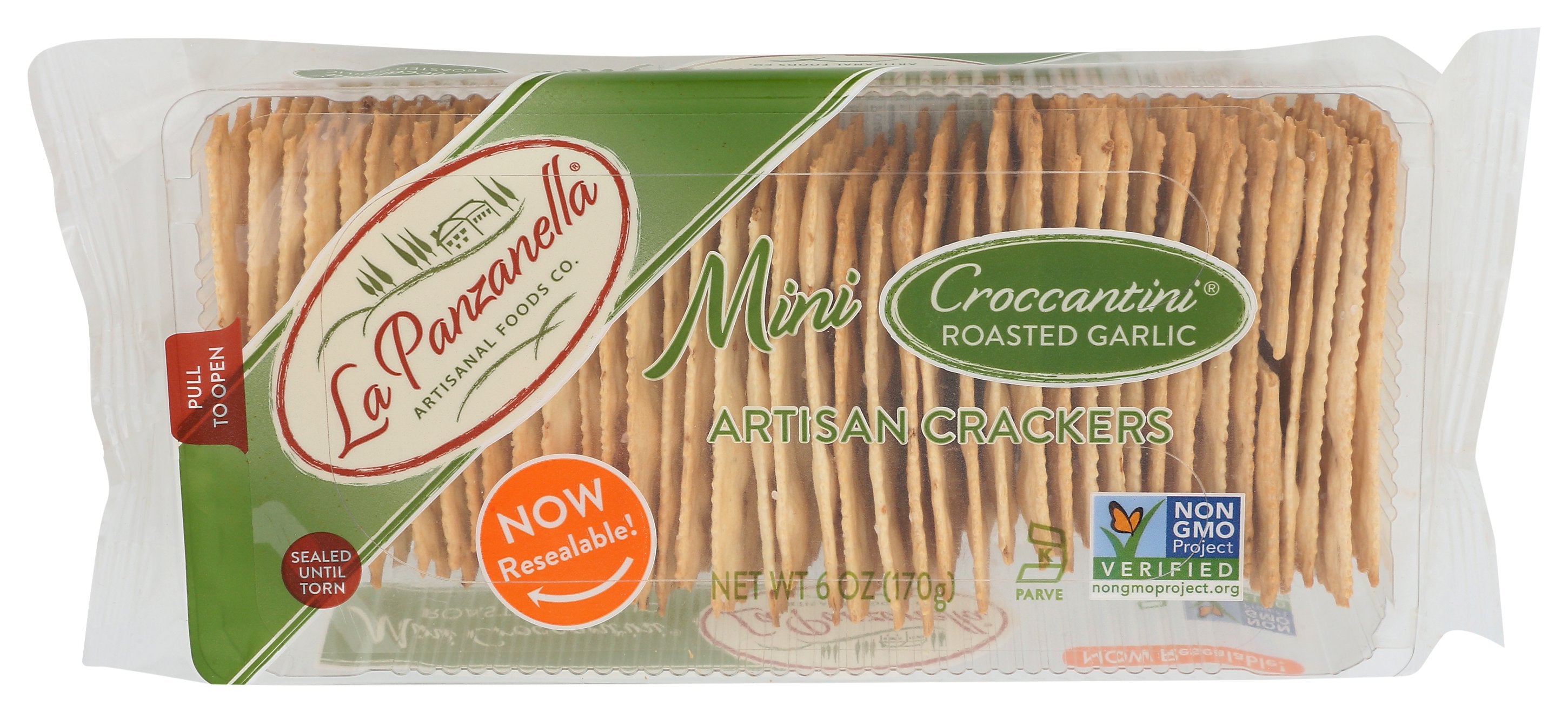 LA PANZANELLA CROCCANTINI GARLIC MINI - Case of 12