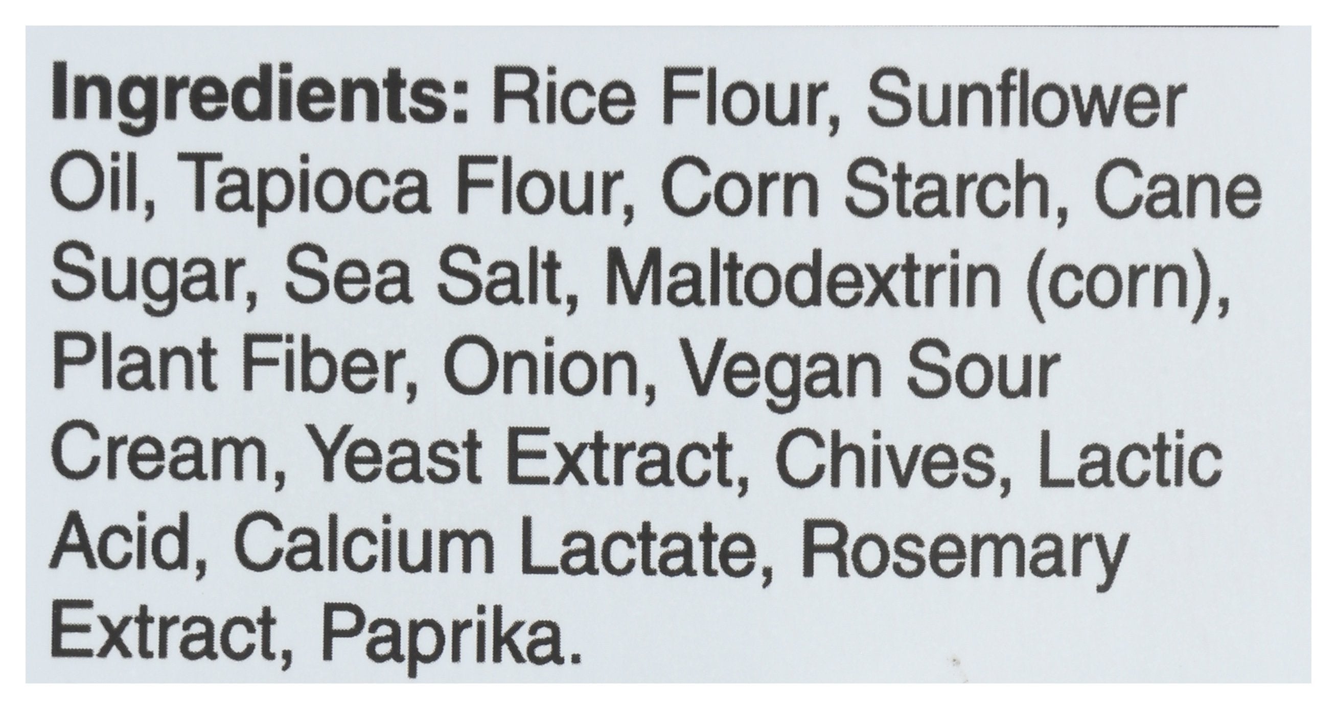 WAI LANA RICE CRISPS SOUR CRM CHIV - Case of 12