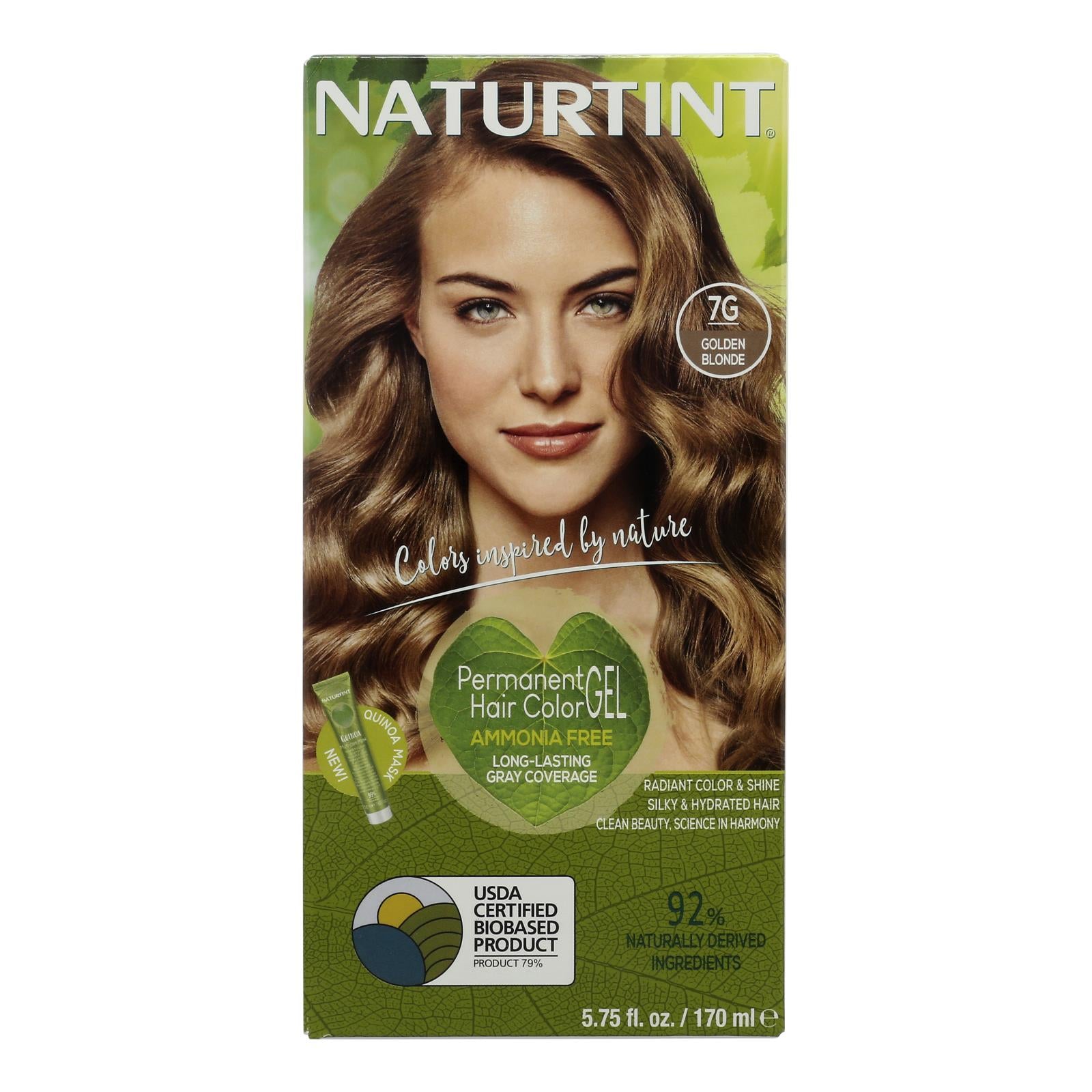 Naturtint Hair Color - Permanent - 7g - Golden Blonde - 5.28 Oz