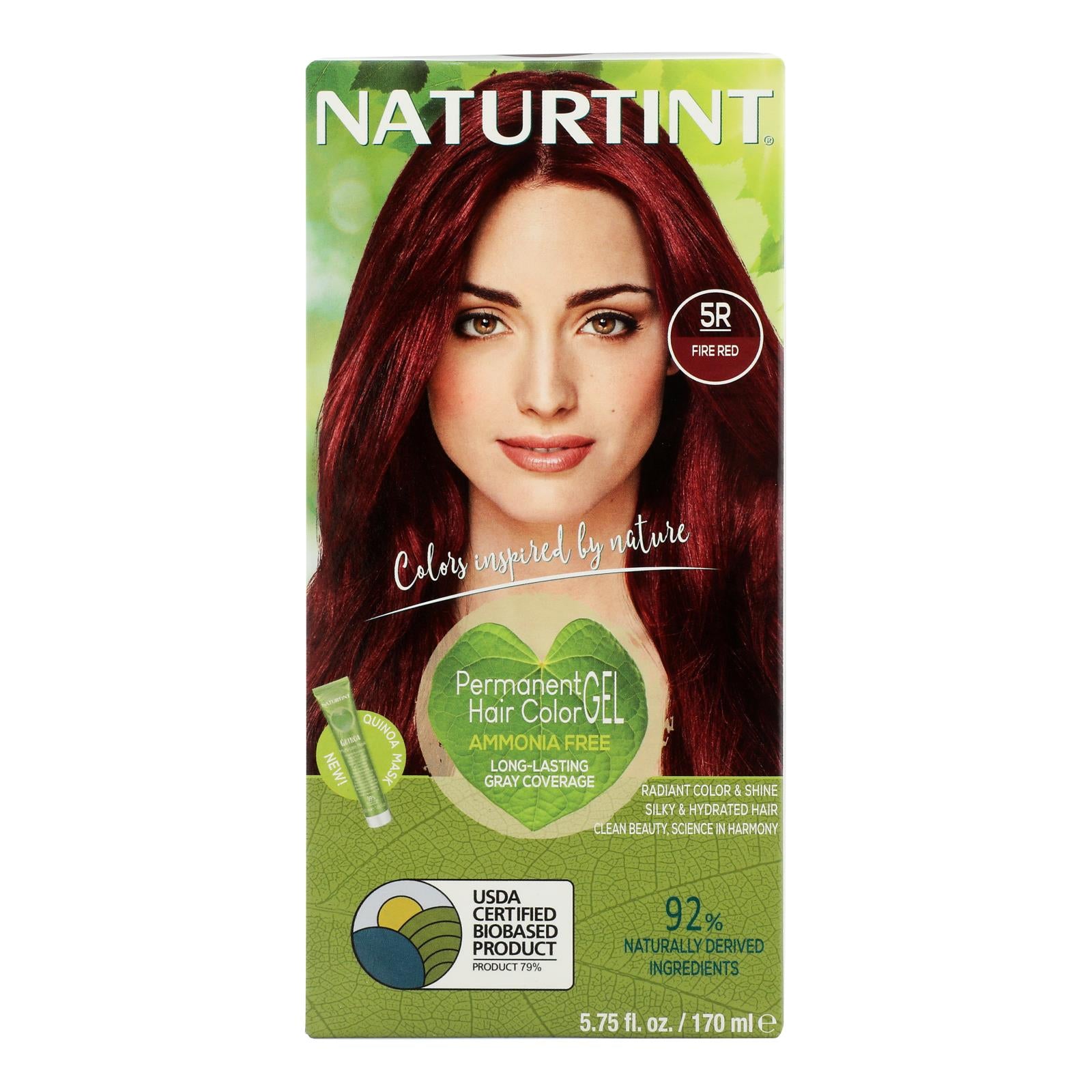 Naturtint Hair Color - Permanent - 9r - Fire Red - 5.28 Oz