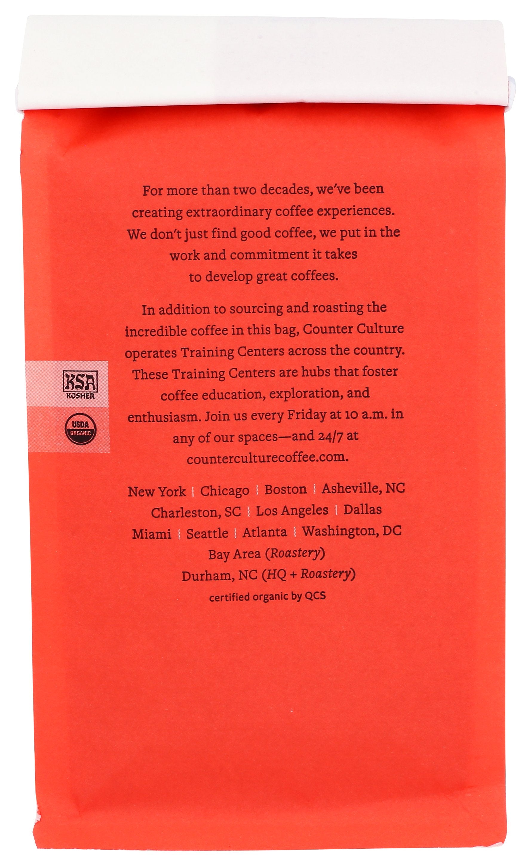 COUNTER CULTURE COFFEE WHLBN SLOW MOTION - Case of 6