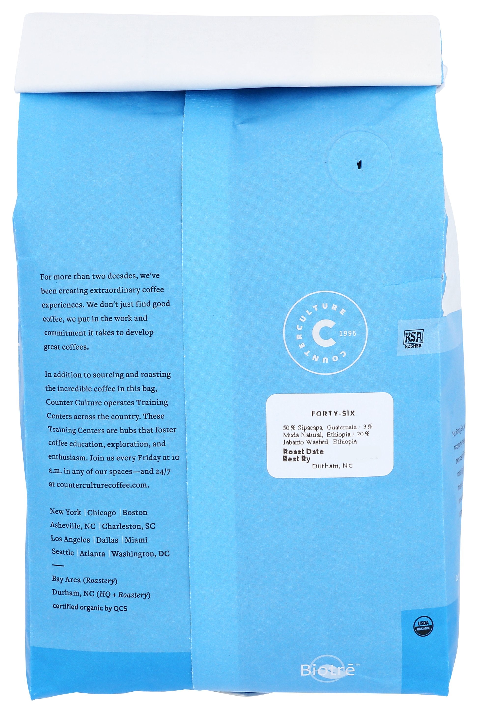 COUNTER CULTURE COFFEE WHLBN FORTY SIX - Case of 6