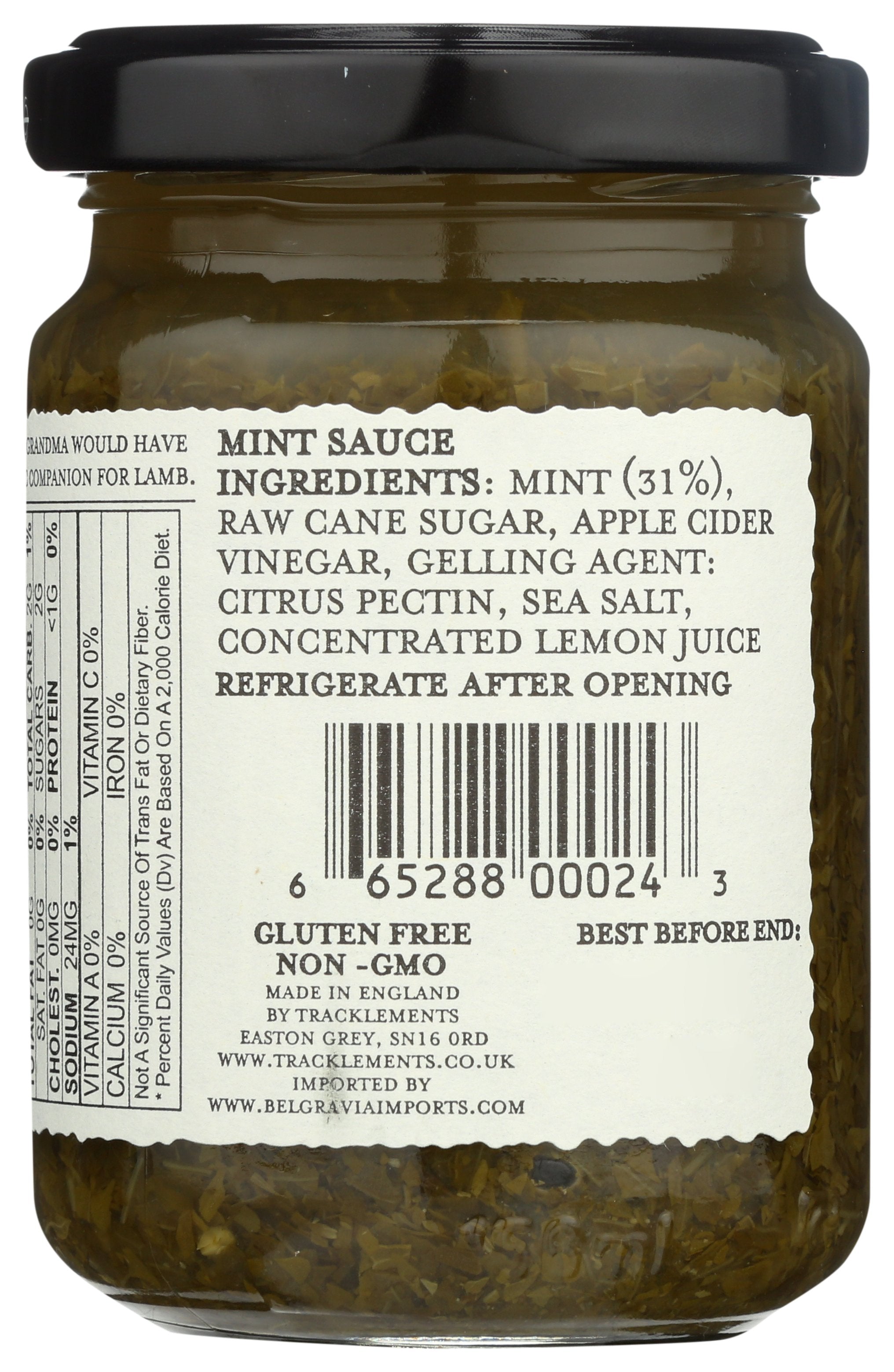 TRACKLEMENTS SAUCE MINT - Case of 6