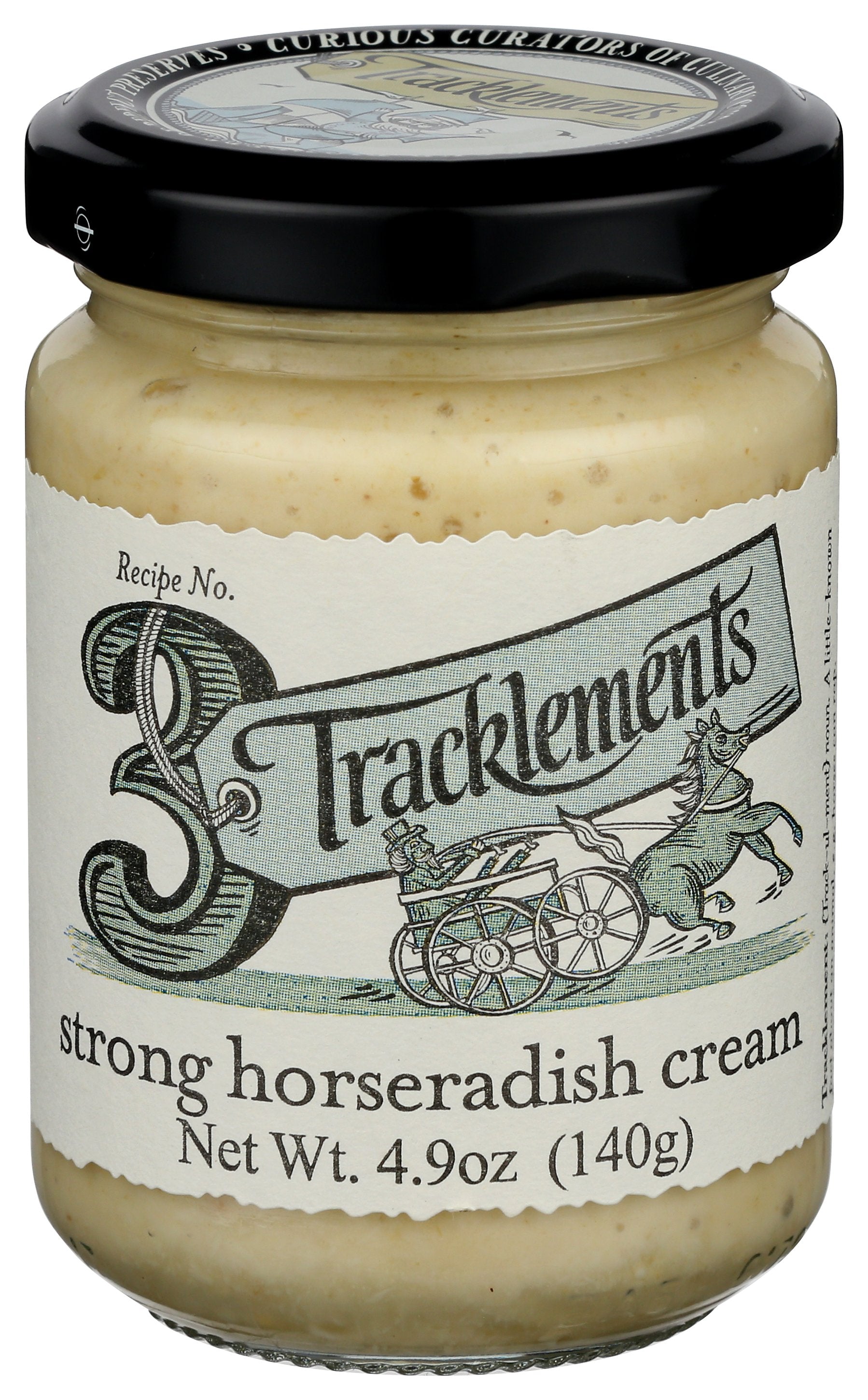 TRACKLEMENTS SAUCE HORSERADISH CREAM - Case of 6