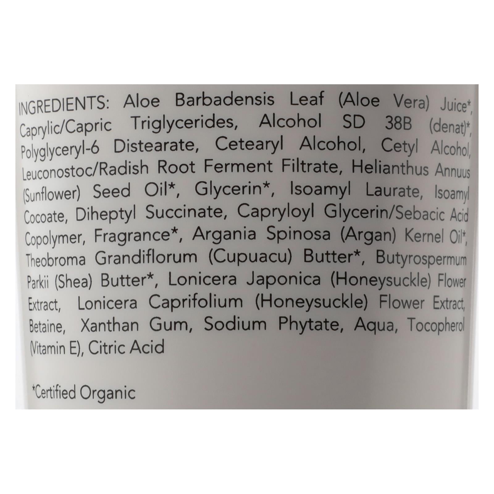 Nourish Organic Body Lotion Almond Vanilla - 8 Fl Oz