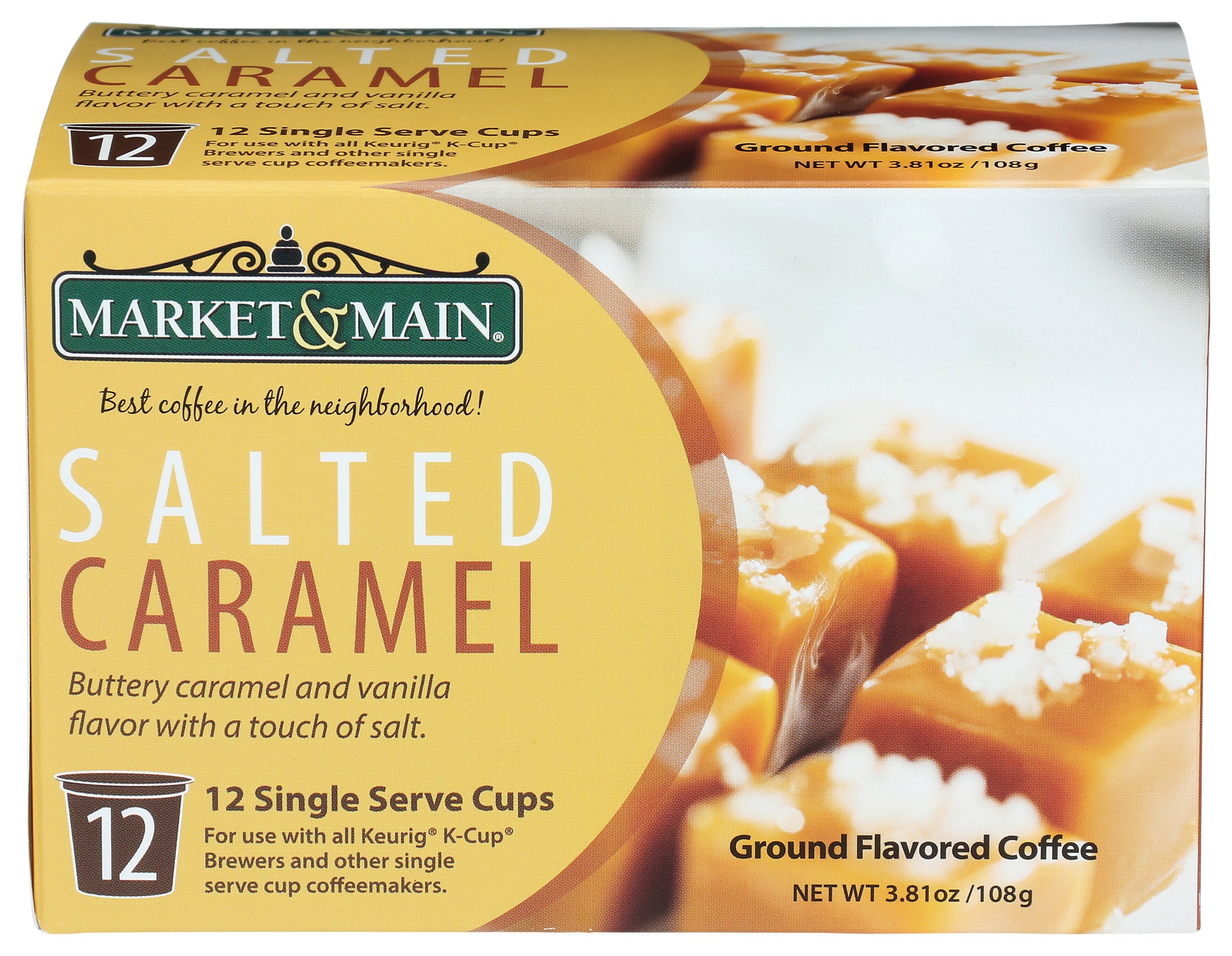 MARKET AND MAIN COFFEE COFFEE STLD CRML SNGL - Case of 6