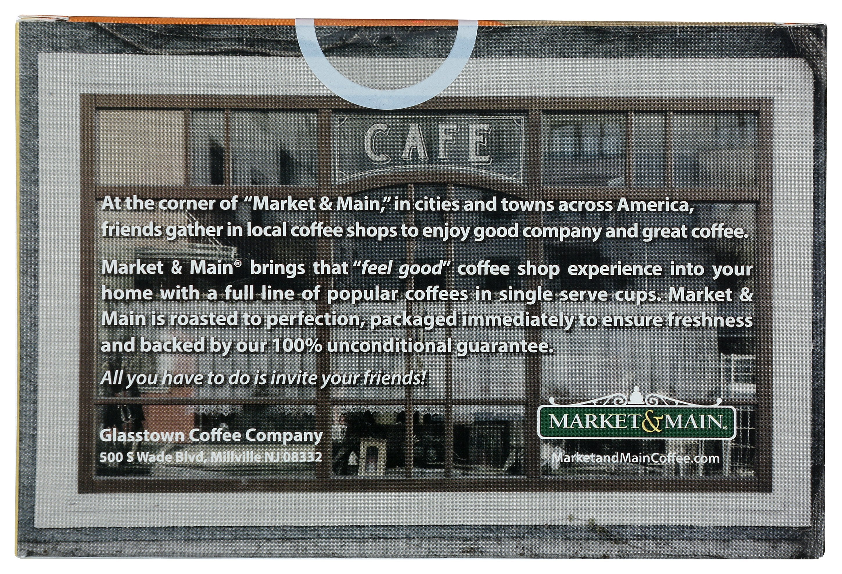 MARKET AND MAIN COFFEE COFFEE CHOC PB SNGL SR - Case of 6