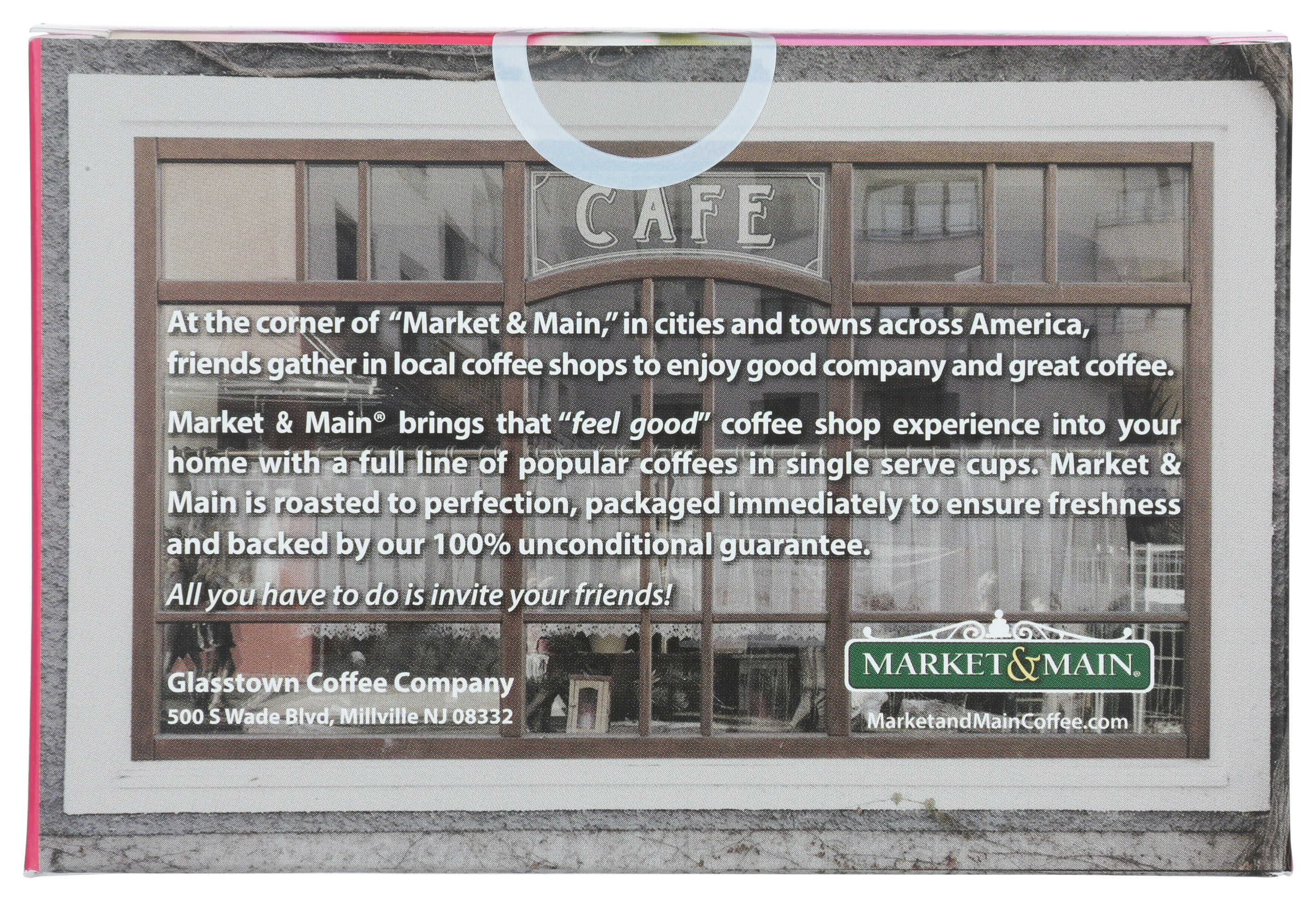 MARKET AND MAIN COFFEE COFFEE CCNT MACROON SG - Case of 6