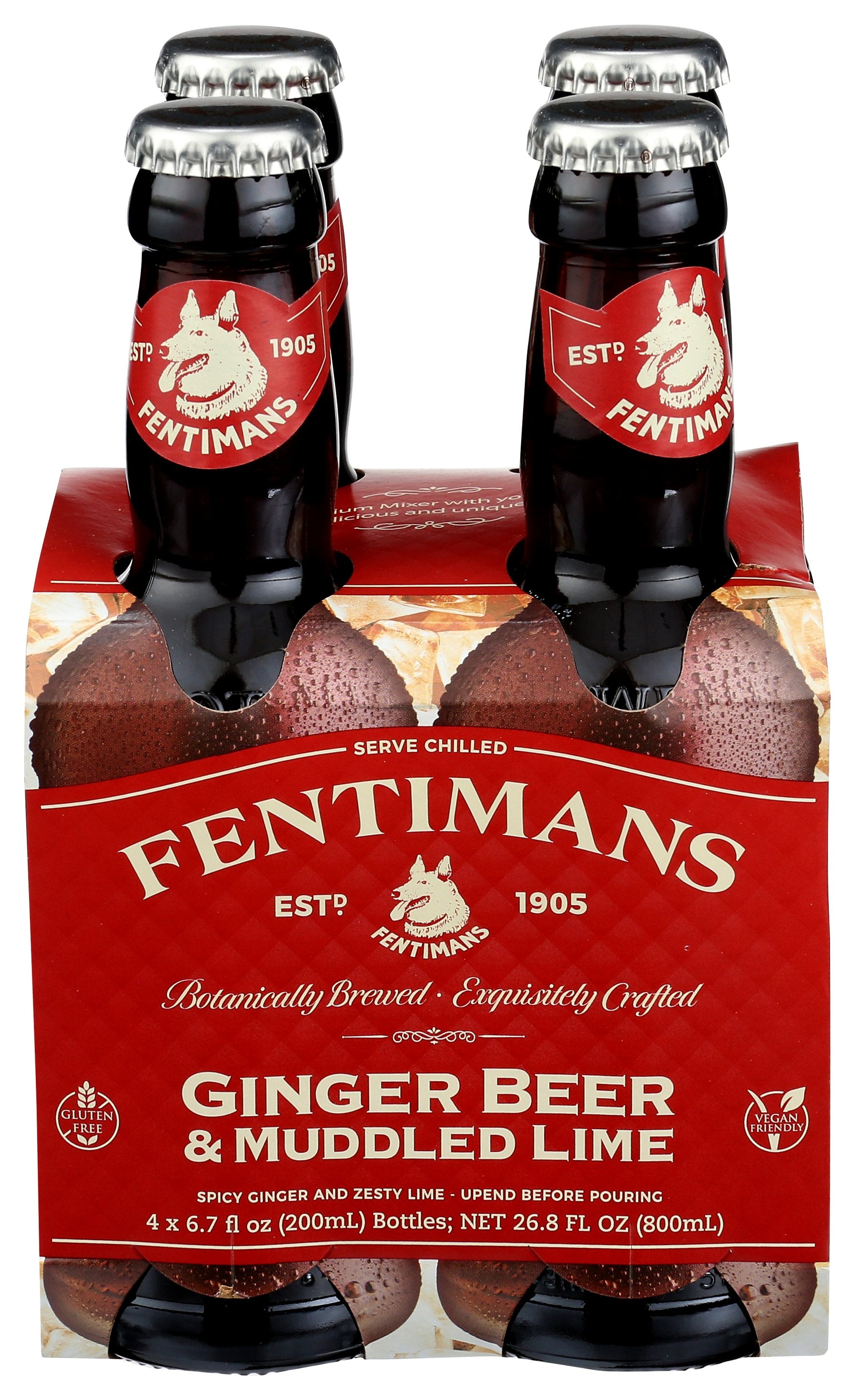 FENTIMANS MIXER GNGR BEER MDLD LME - Case of 6