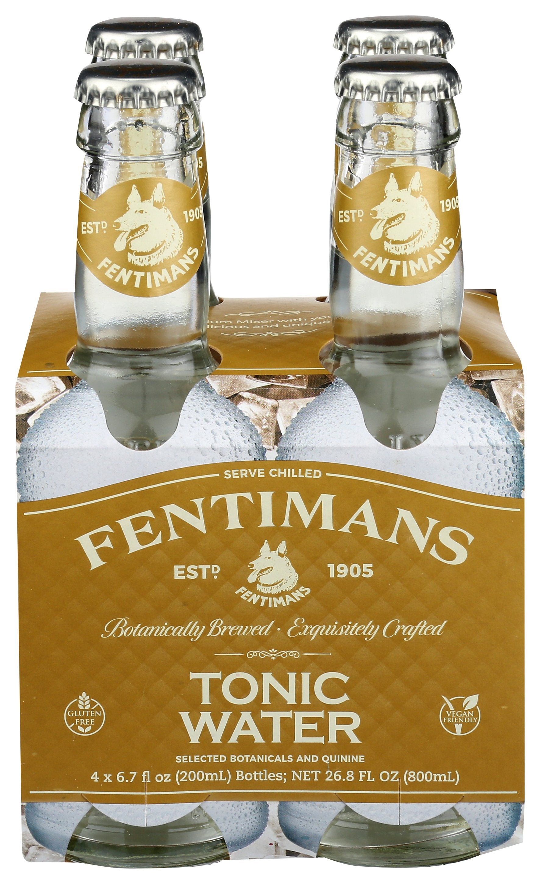 FENTIMANS MIXER TONIC WATER 4PK - Case of 6