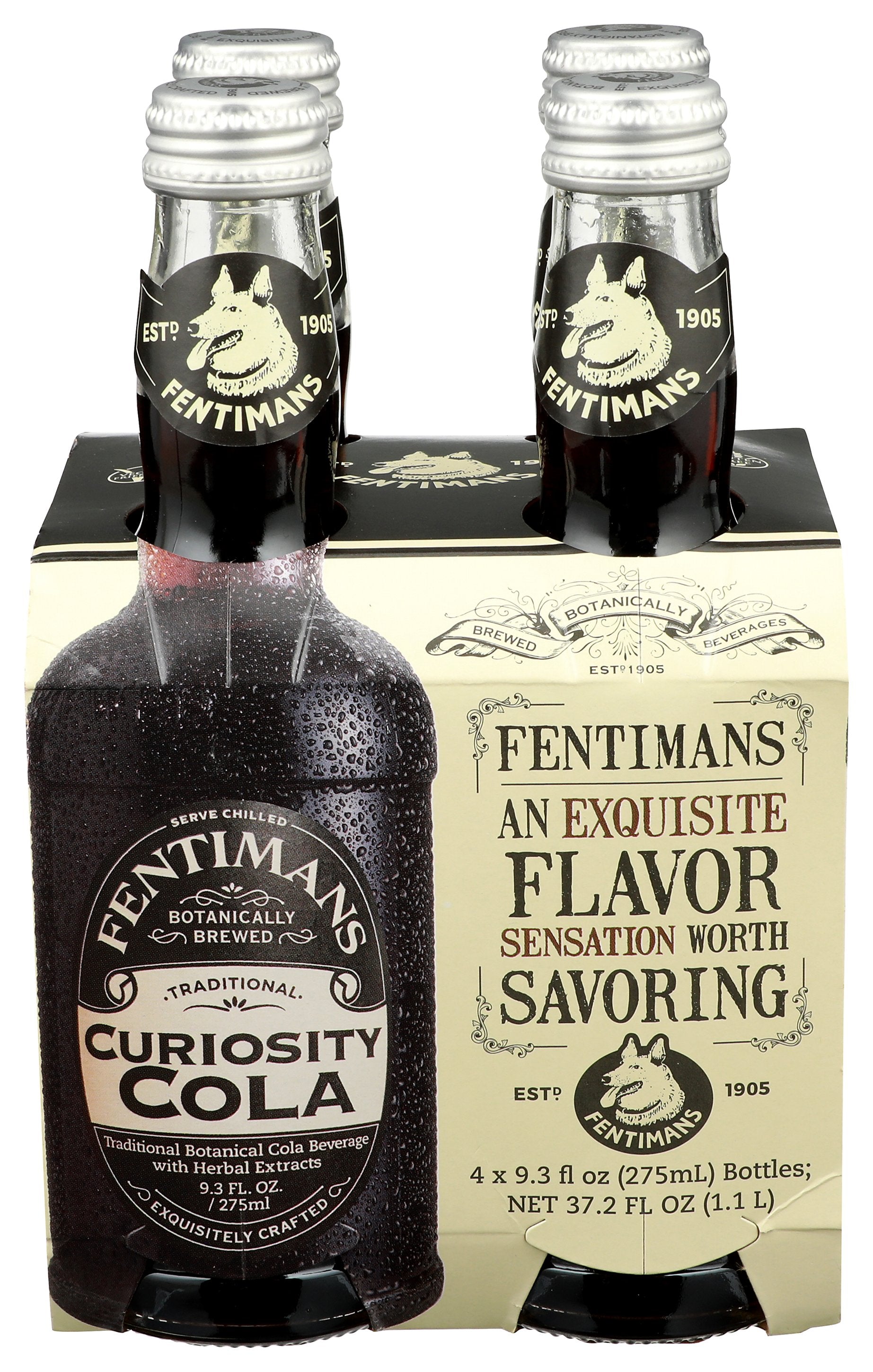 FENTIMANS BEV 4PK CURIOSITY COLA - Case of 6