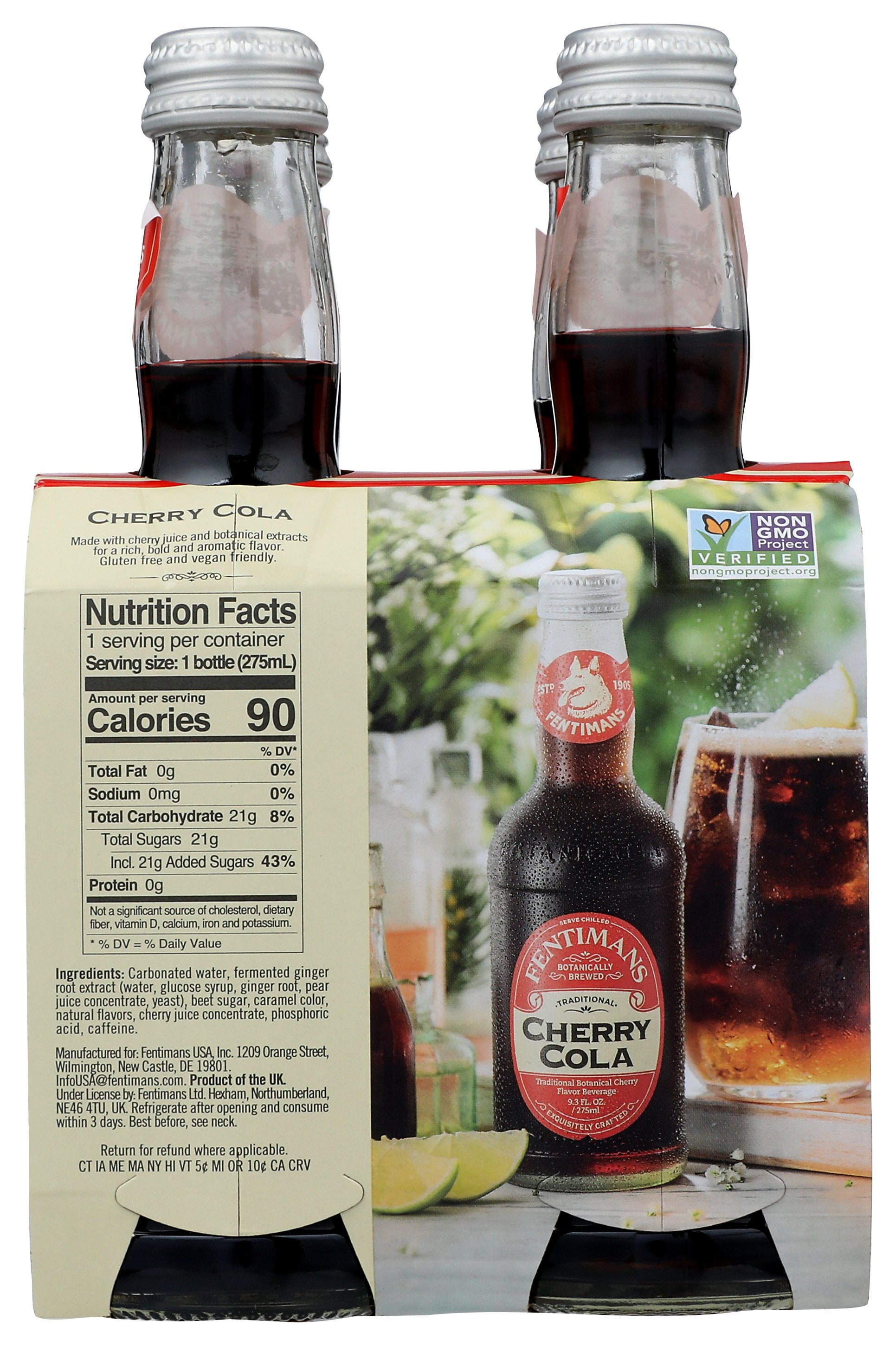 FENTIMANS BEV 4PK COLA CHRYTREE - Case of 6