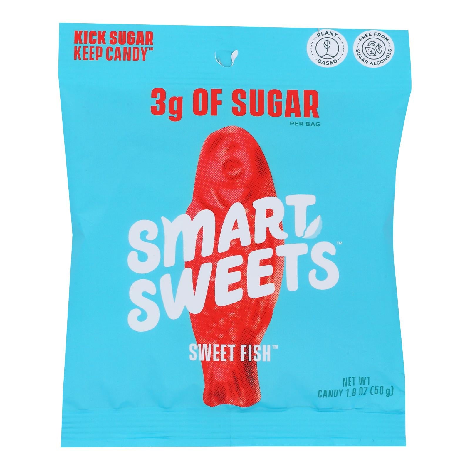 Smartsweets - Gummy Sweet Fish - Case Of 12 - 1.8 Oz