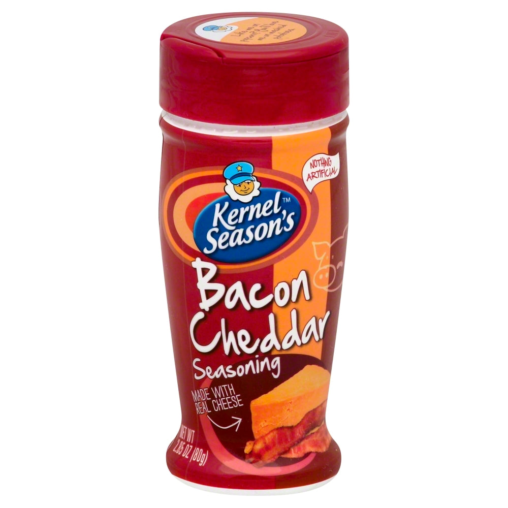 Kernel Season's Popcorn Seasoning Bacon Cheddar- Case of 6 - 2.85 oz