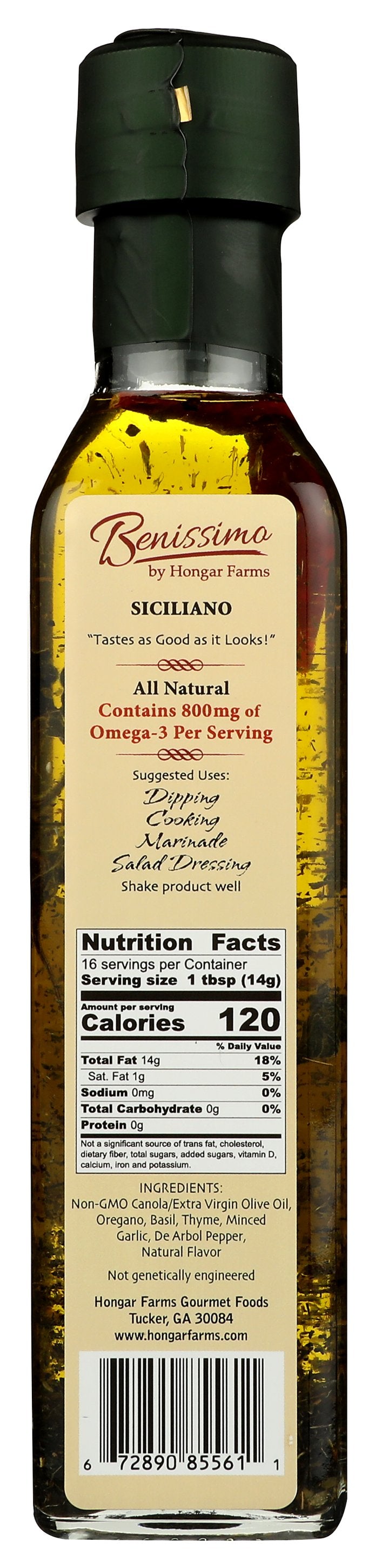 BENISSIMO OIL OLIVE SICILIANO - Case of 6