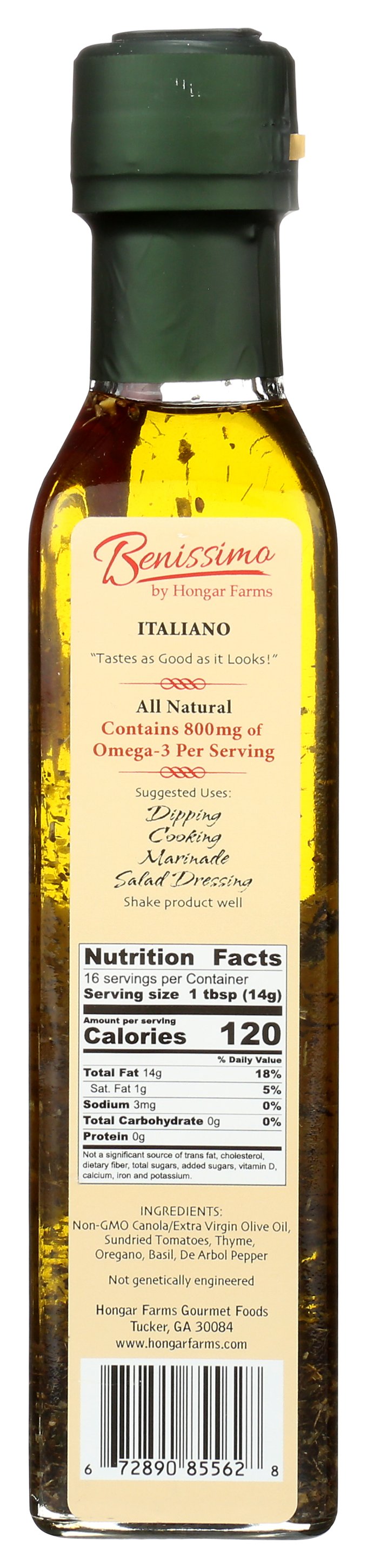 BENISSIMO OIL OLIVE ITALIANO - Case of 6