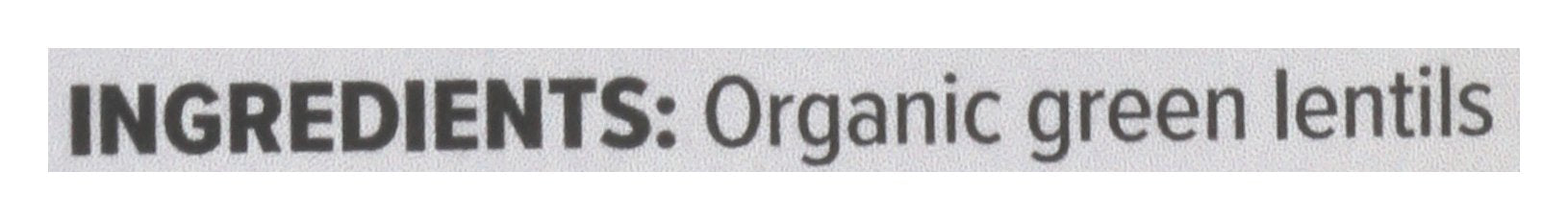 ONE DEGREE LENTILS GREEN ORG - Case of 6