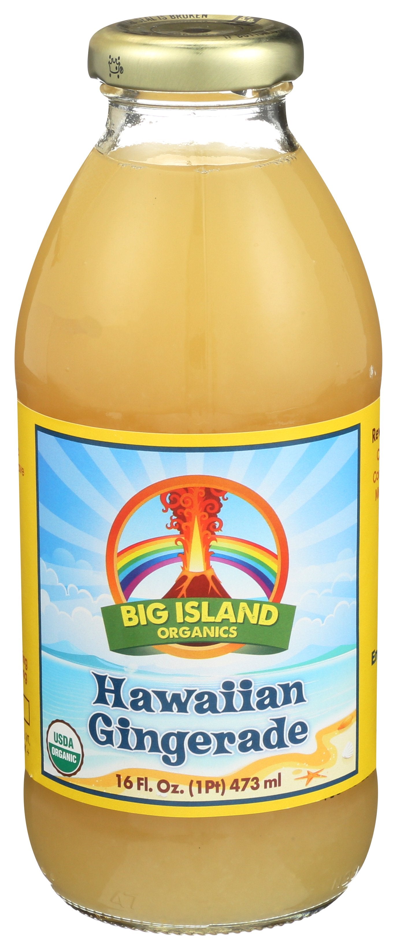 BIG ISLAND ORGANICS JCE HWAIAN GINGERADE ORG - Case of 12