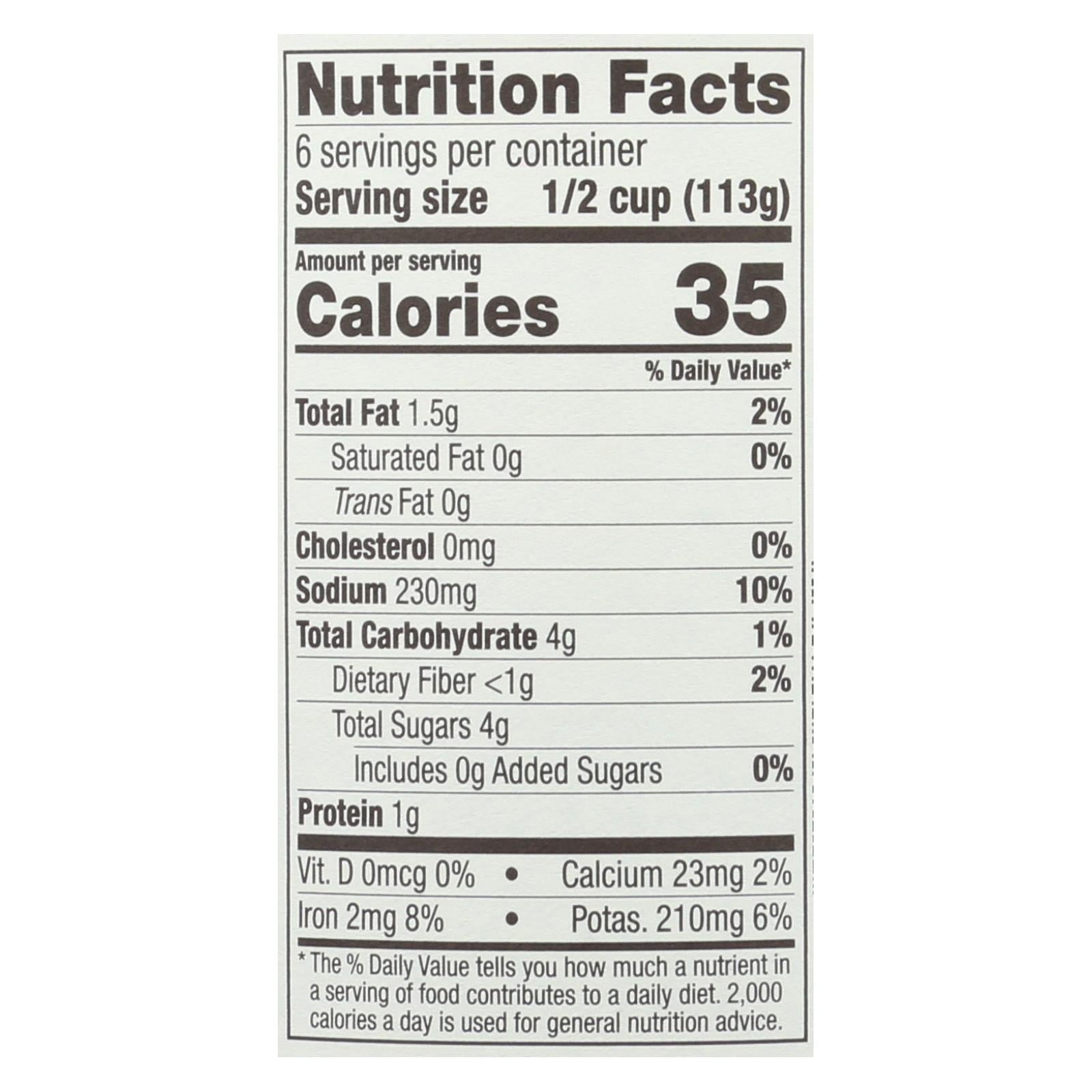 Organico Bello Marinara Pasta Sauce - Spicy - Case of 6 - 25 oz.