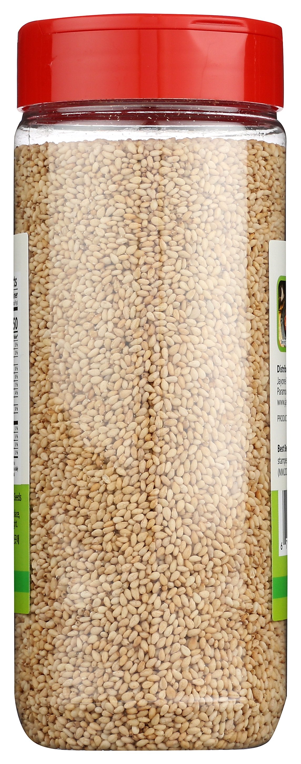 JAYONE SPICES TSTD SESAME SEEDS - Case of 12
