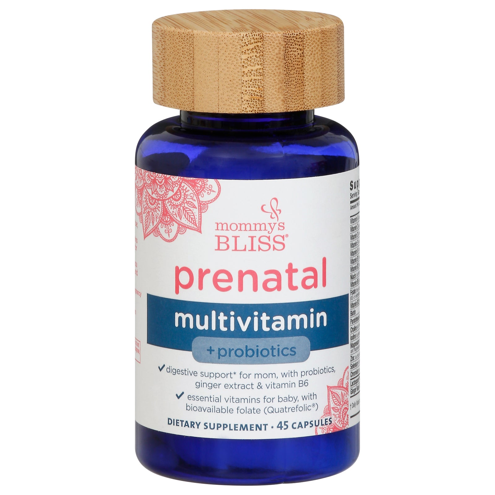 Mommy's Bliss - Multivit Prenatal Probiotic - 1 Each-45 CT
