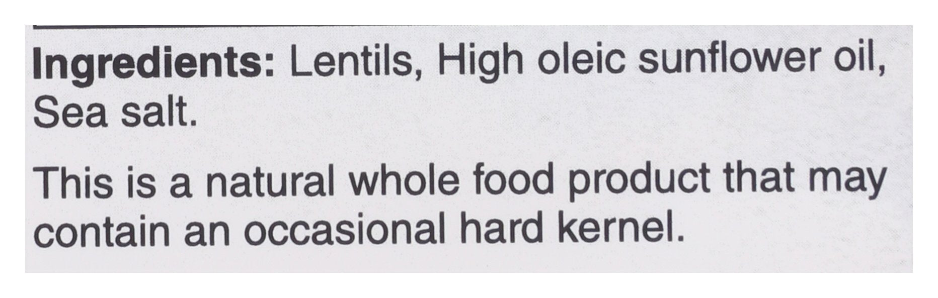 THREE FARMERS FOODS INC SNACK LENTIL LGHTLY S - Case of 6
