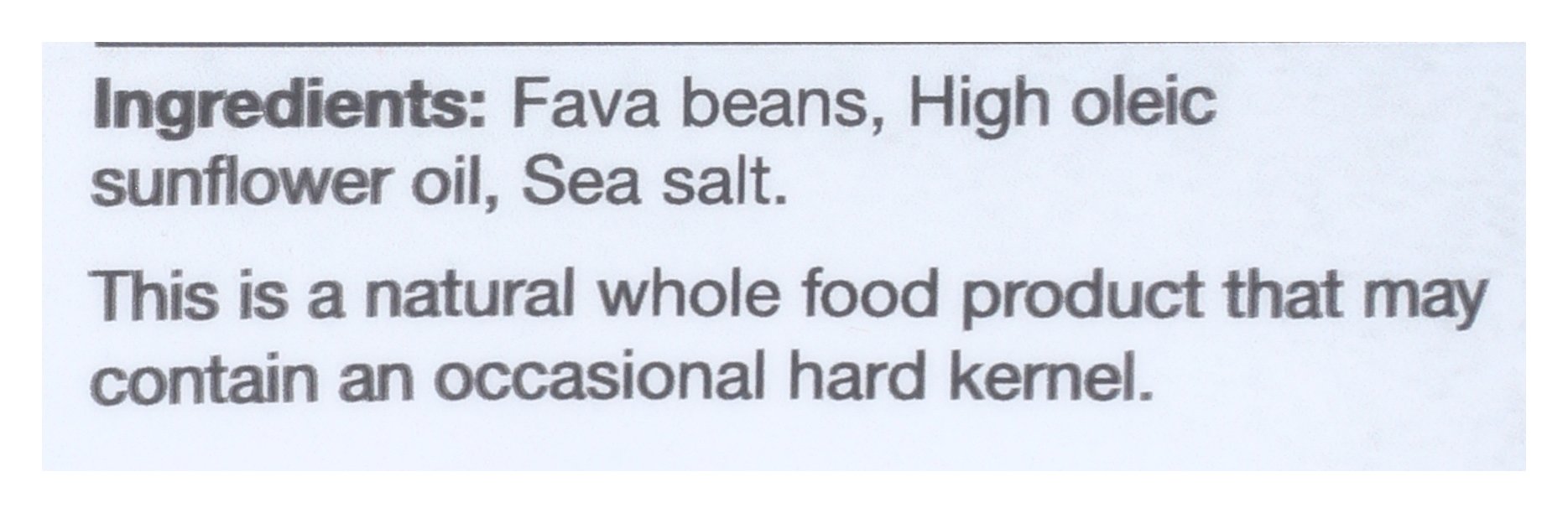 THREE FARMERS FOODS INC BEANS RSTD FAVA SALTE - Case of 6