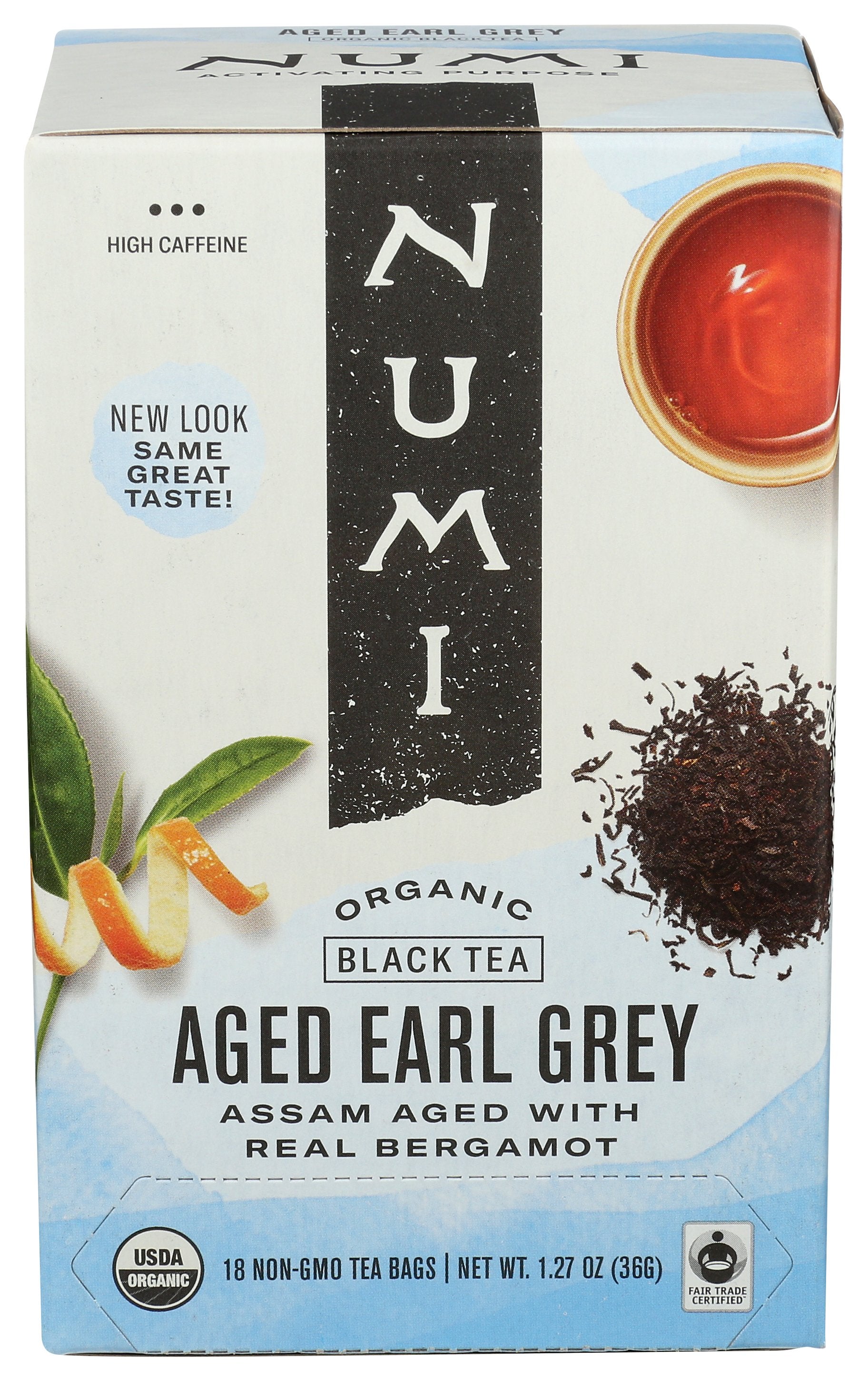 NUMI TEAS TEA BLCK EARL GREY BERGAMOT AS