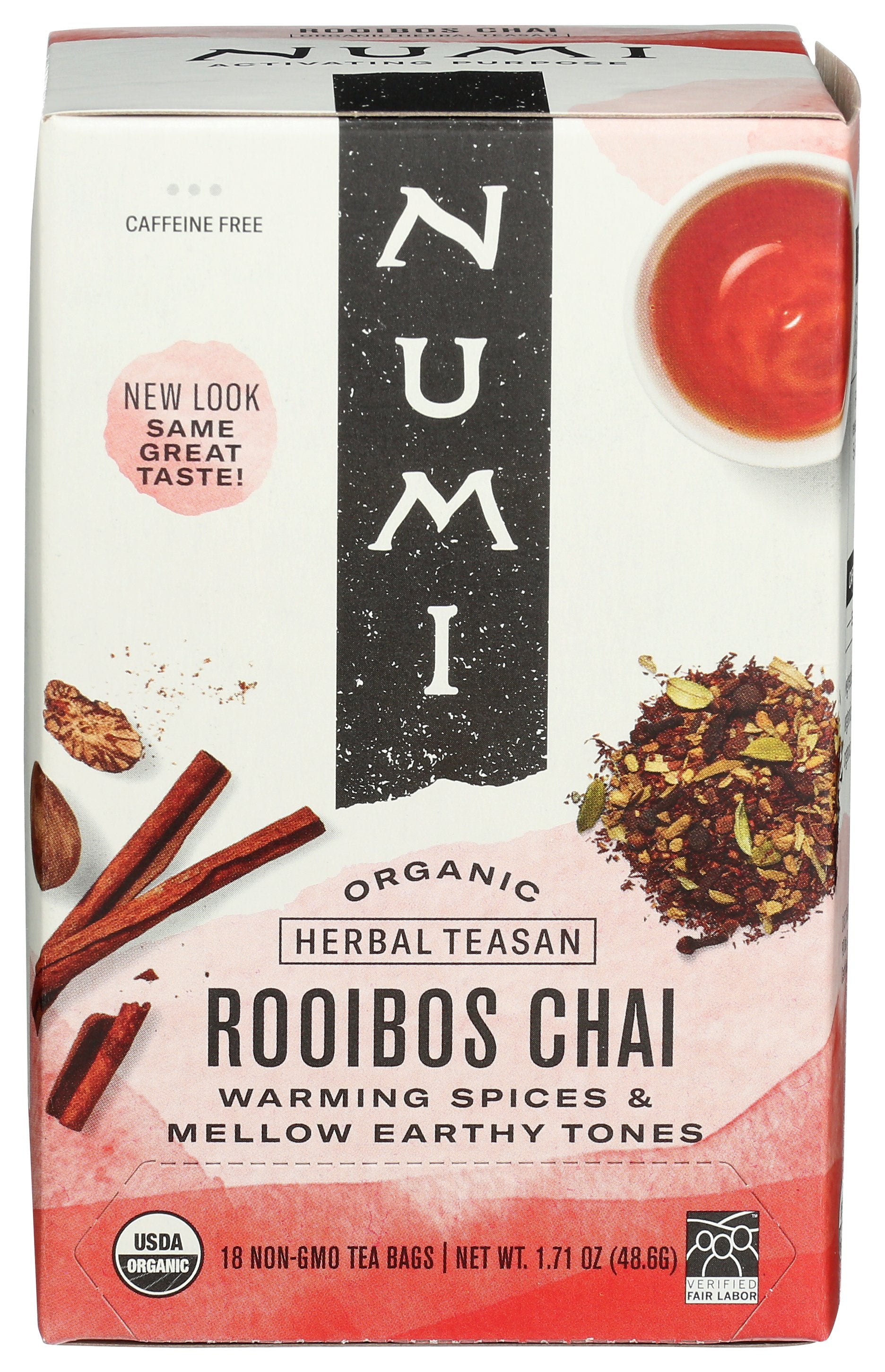 NUMI TEAS TEA ROOIBOS CHAI
