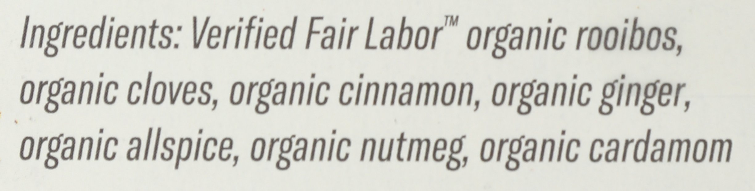 NUMI TEAS TEA ROOIBOS CHAI