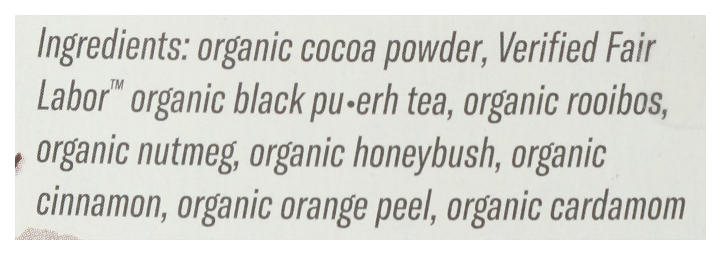 NUMI TEAS TEA CHOC PUERH