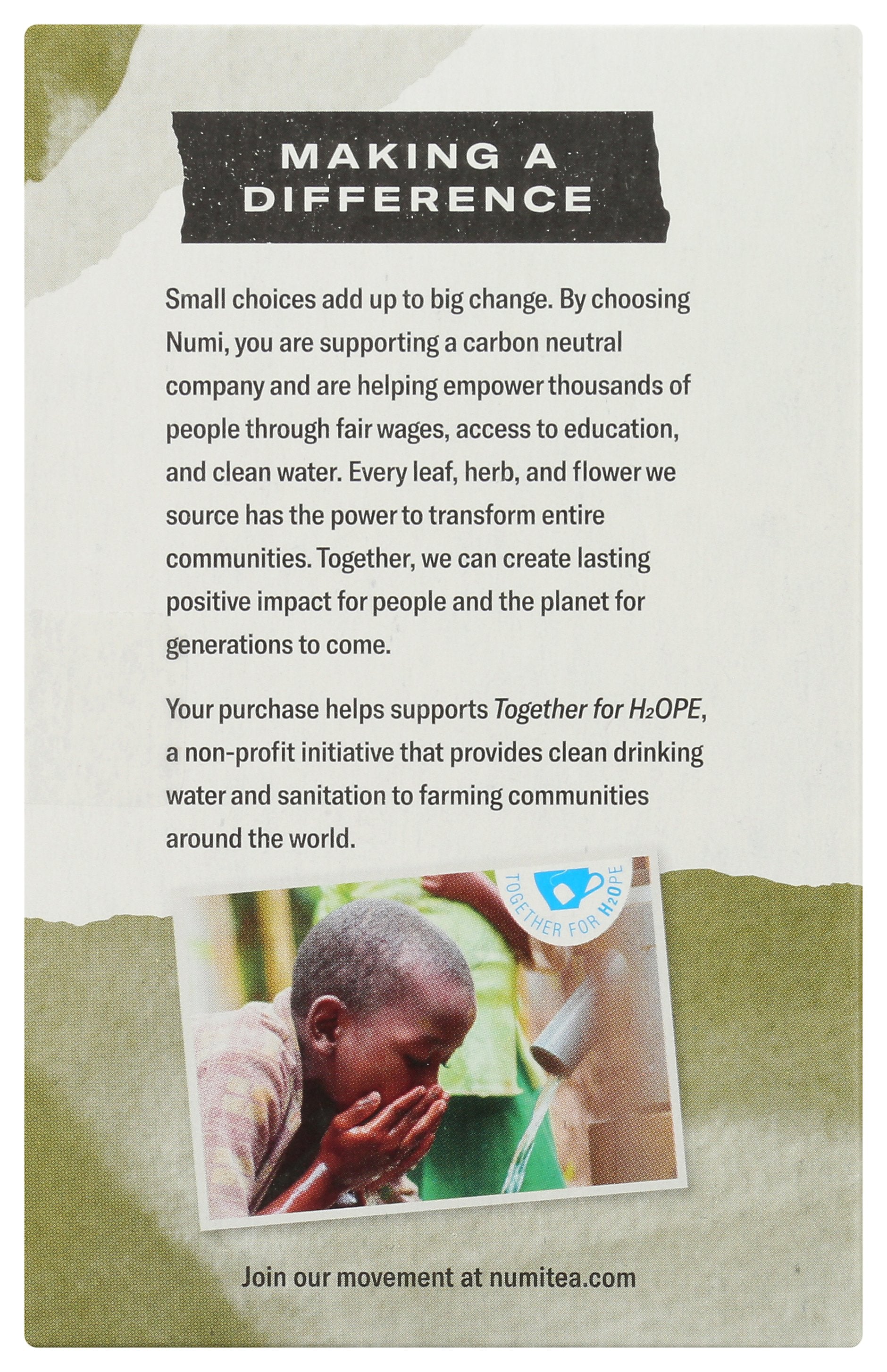 NUMI TEAS TEA KUKICHA JAPANESE GREEN - Case of 6