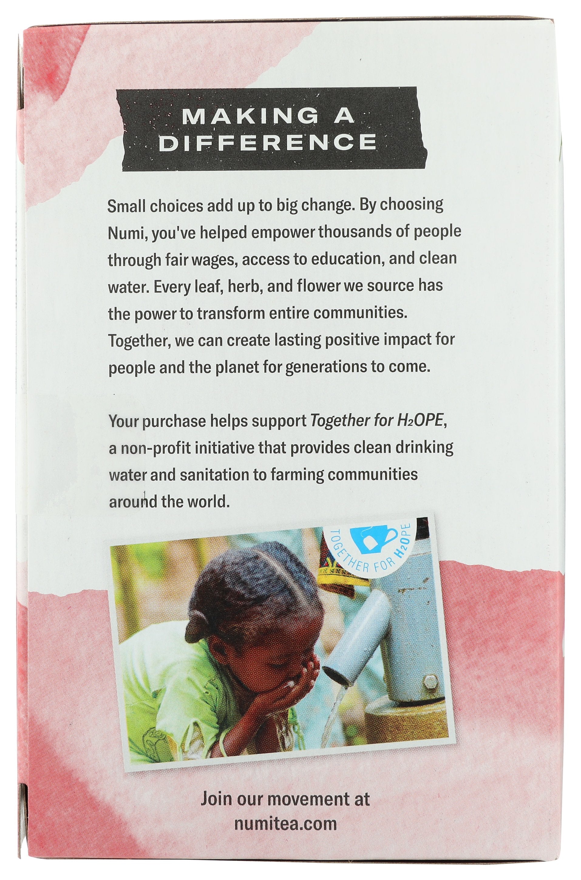 NUMI TEAS TEA HOLISTIC EMBRACE - Case of 6